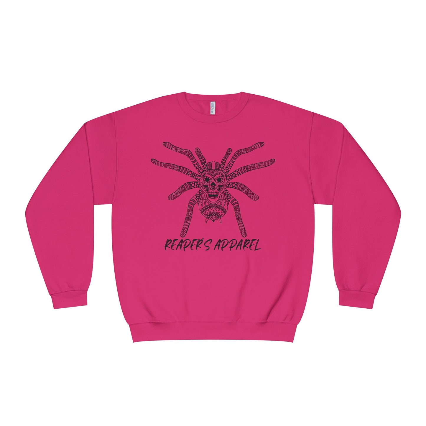 Spider Creepy Sweatshirt, Unisex Cozy Crewneck