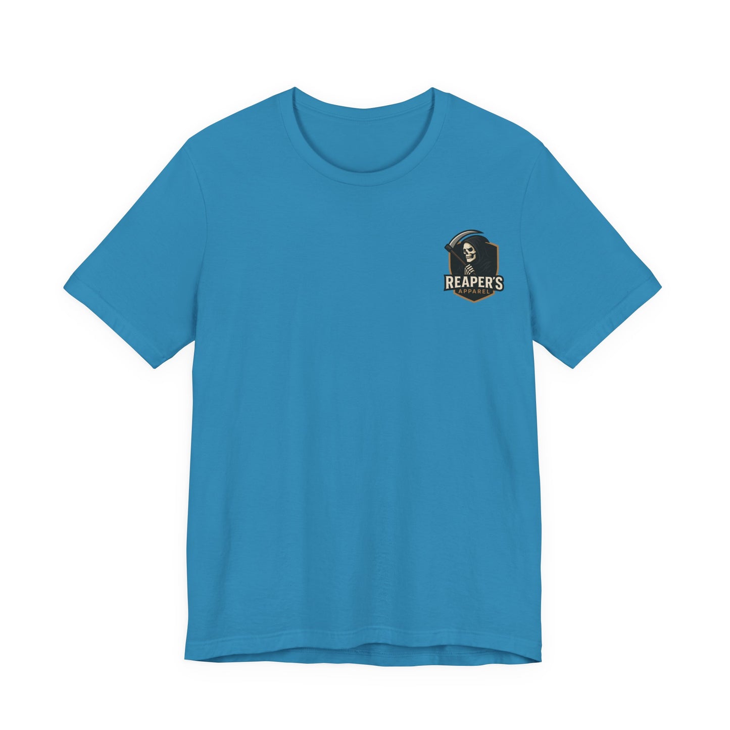 Edgy Racer Tee with Skull Graphic