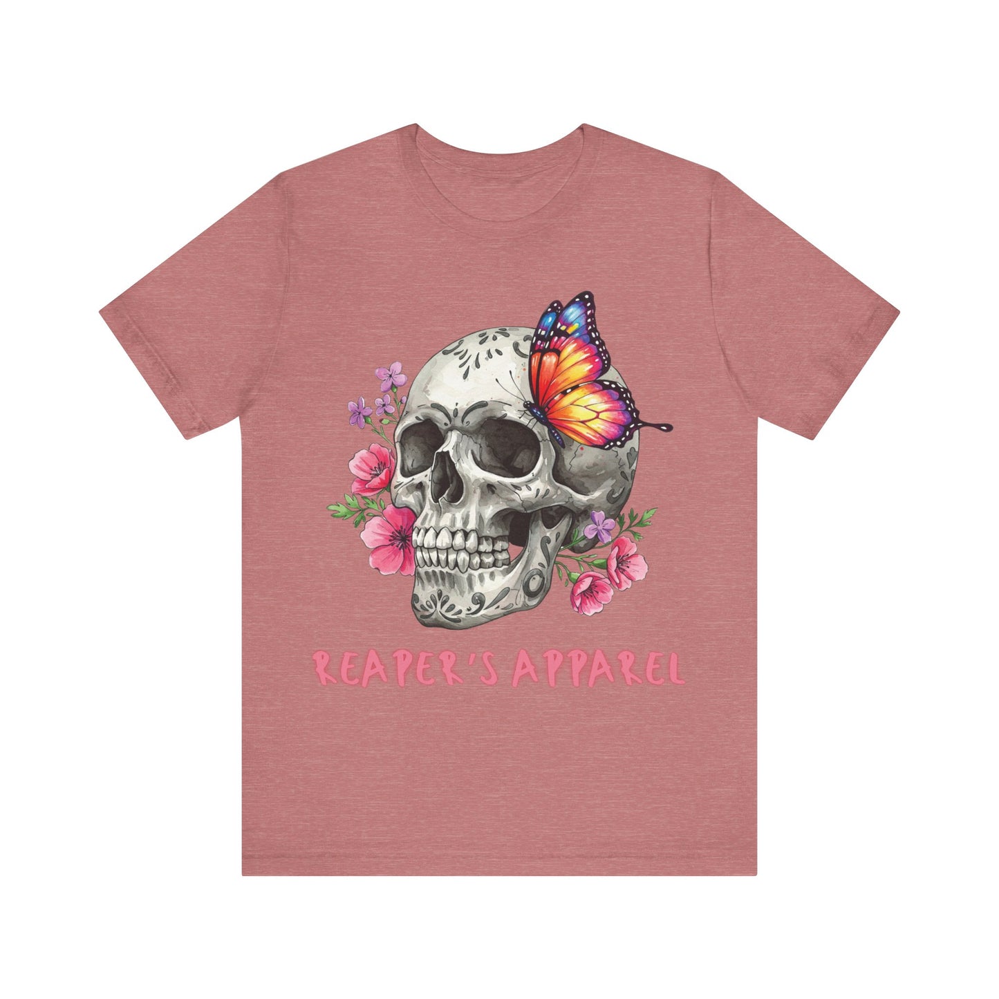 Skull & Butterfly Graphic Tee - Reaper's Apparel