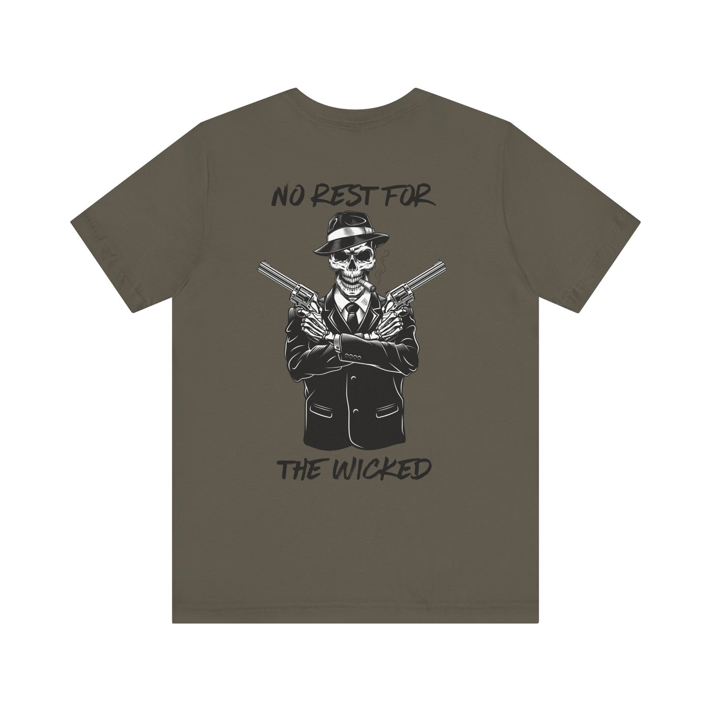 Reaper-Themed Unisex Tee: No Rest for the Wicked