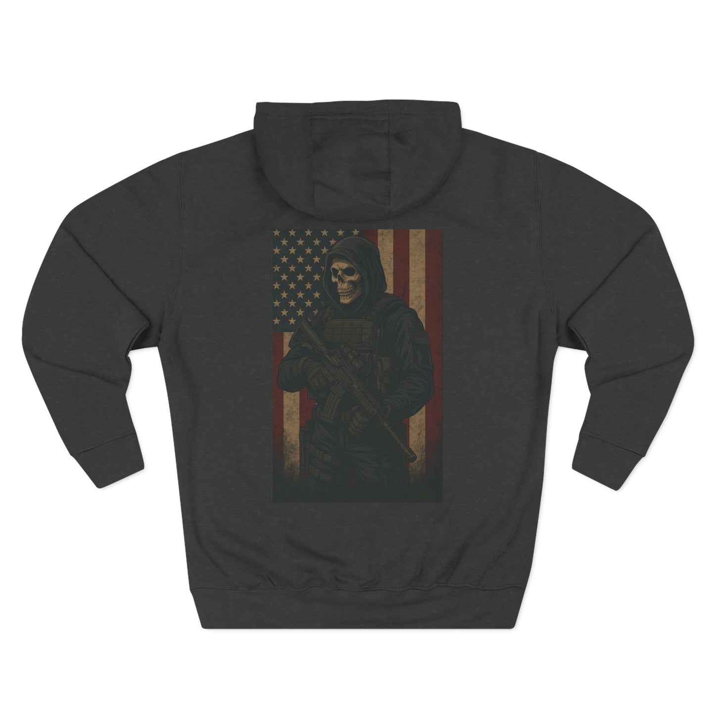 Gritty Graphic Hoodie, Patriotic Apparel