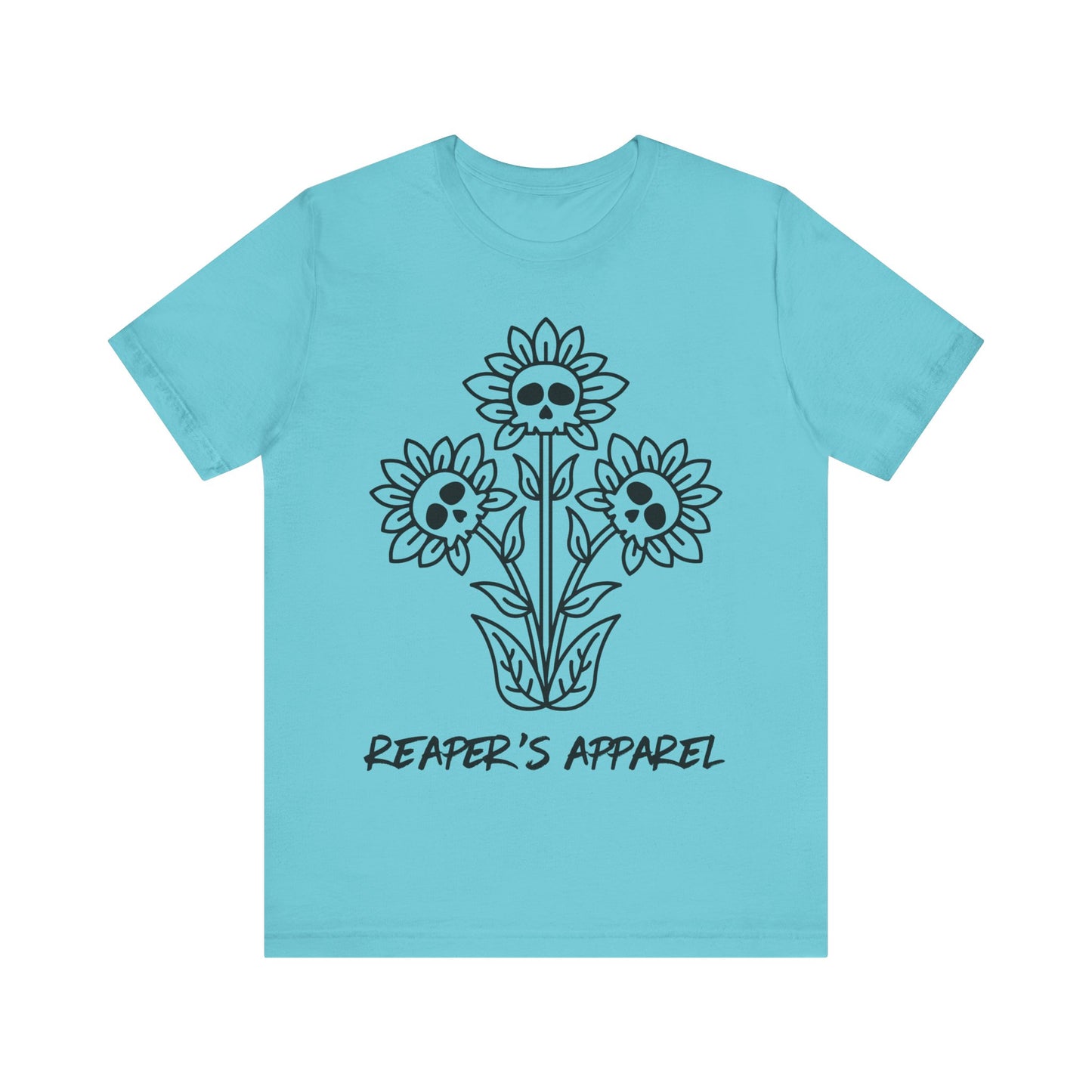 Reaper's Apparel Floral Skull Tee
