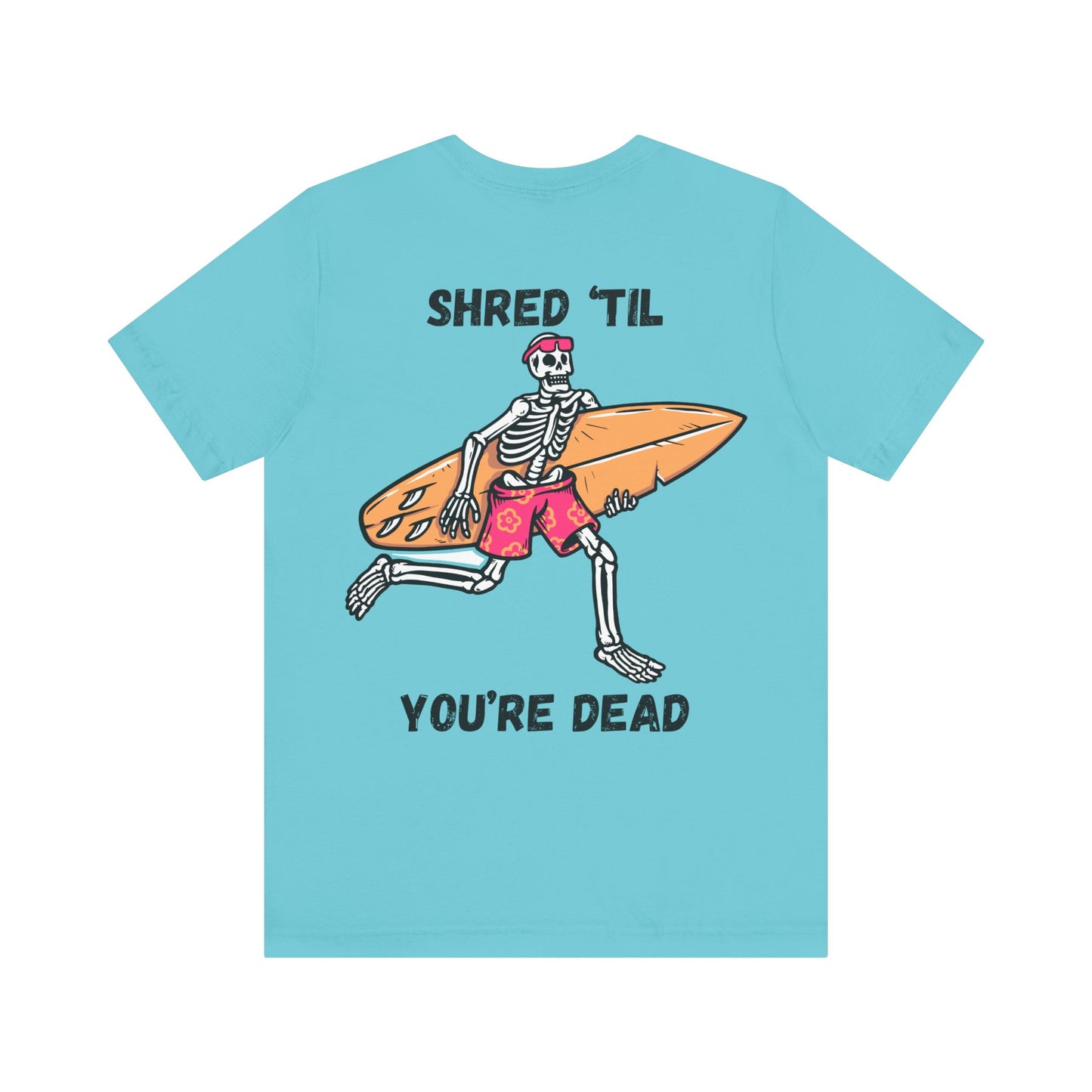 Surfing Skeleton Tee | Fun Unisex