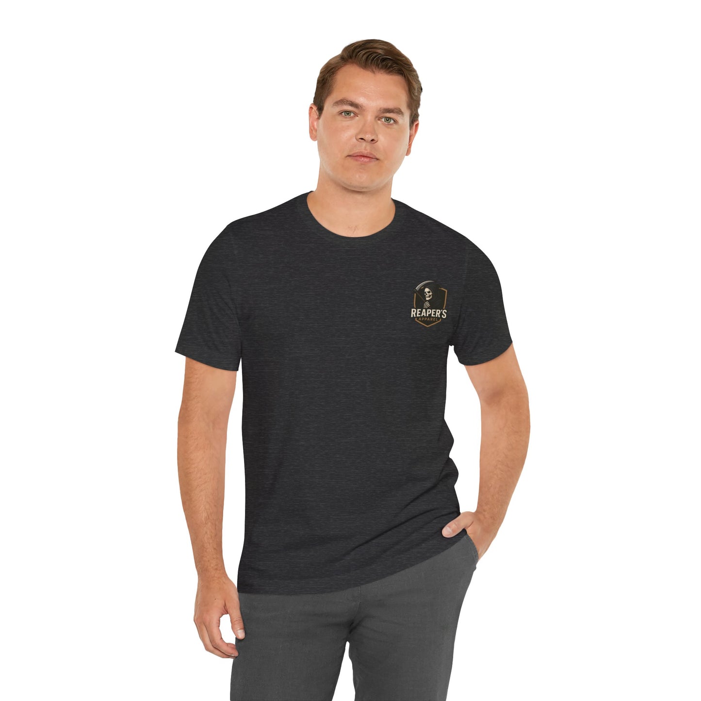 Gothic Unisex Tee - 'You Talk Big I Cut Bigger'