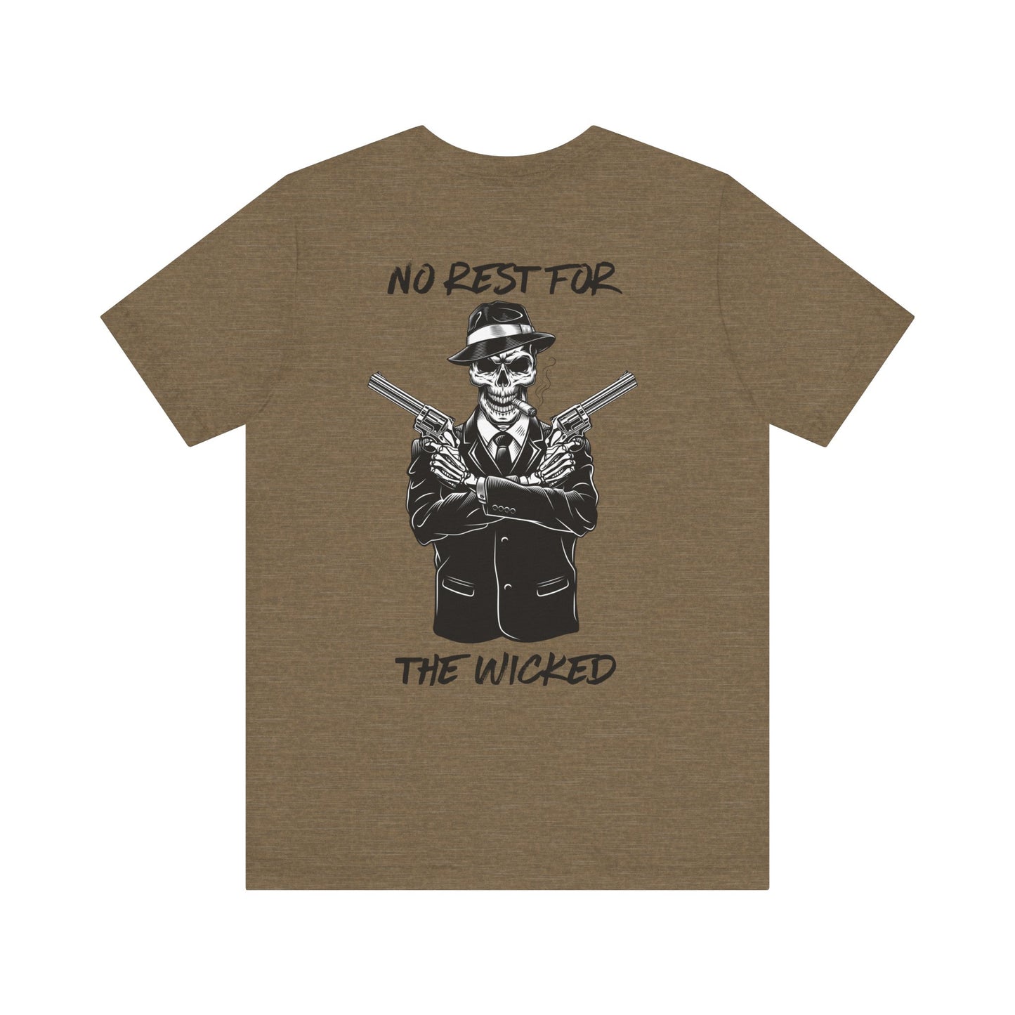 Reaper-Themed Unisex Tee: No Rest for the Wicked