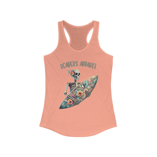 Surfing Skeleton Tank Top, Beachwear