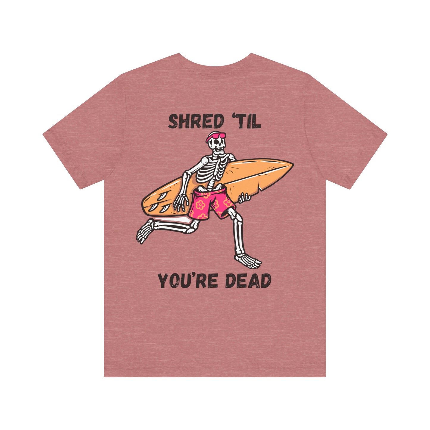 Surfing Skeleton Tee | Fun Unisex