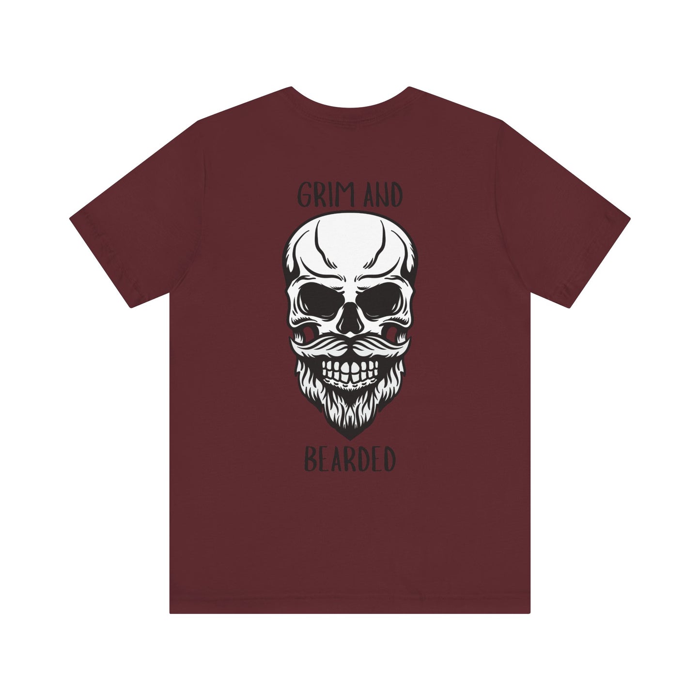 Grim and Bearded Skull Tee