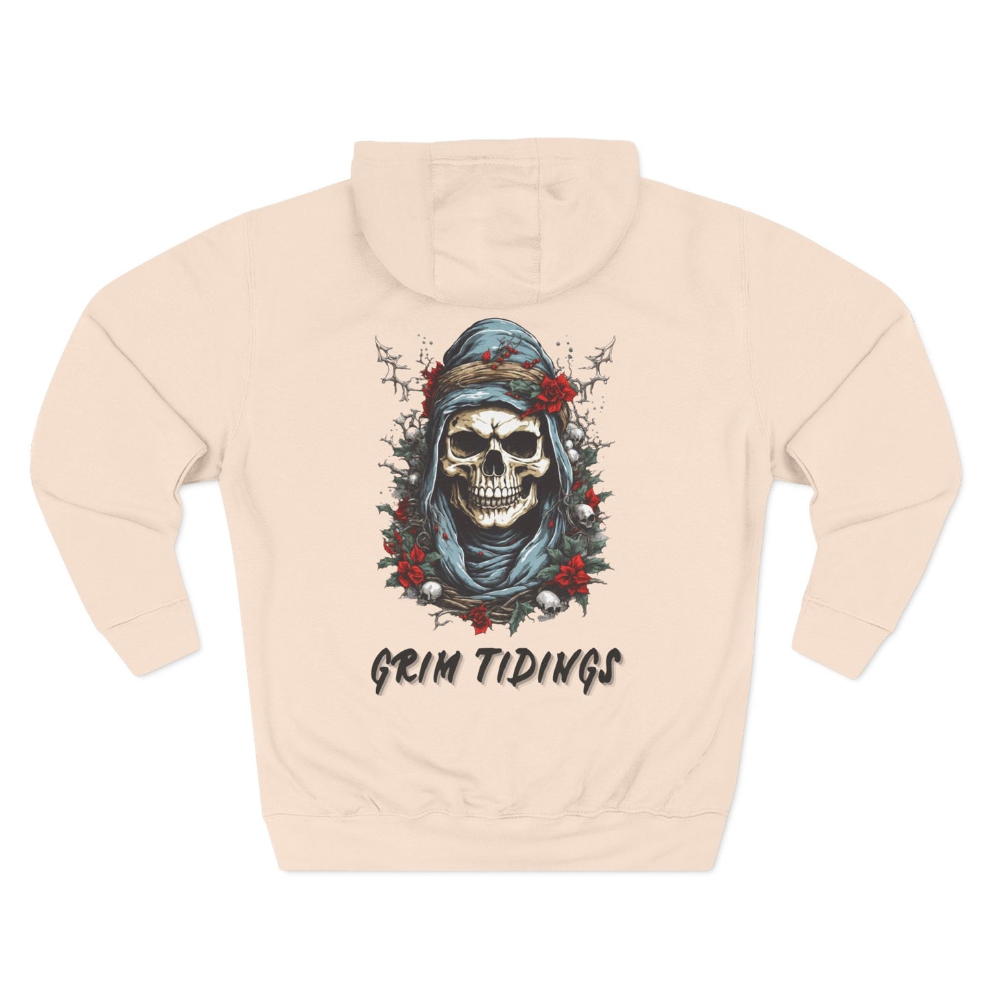 Grim Tidings Three-Panel Fleece Hoodie
