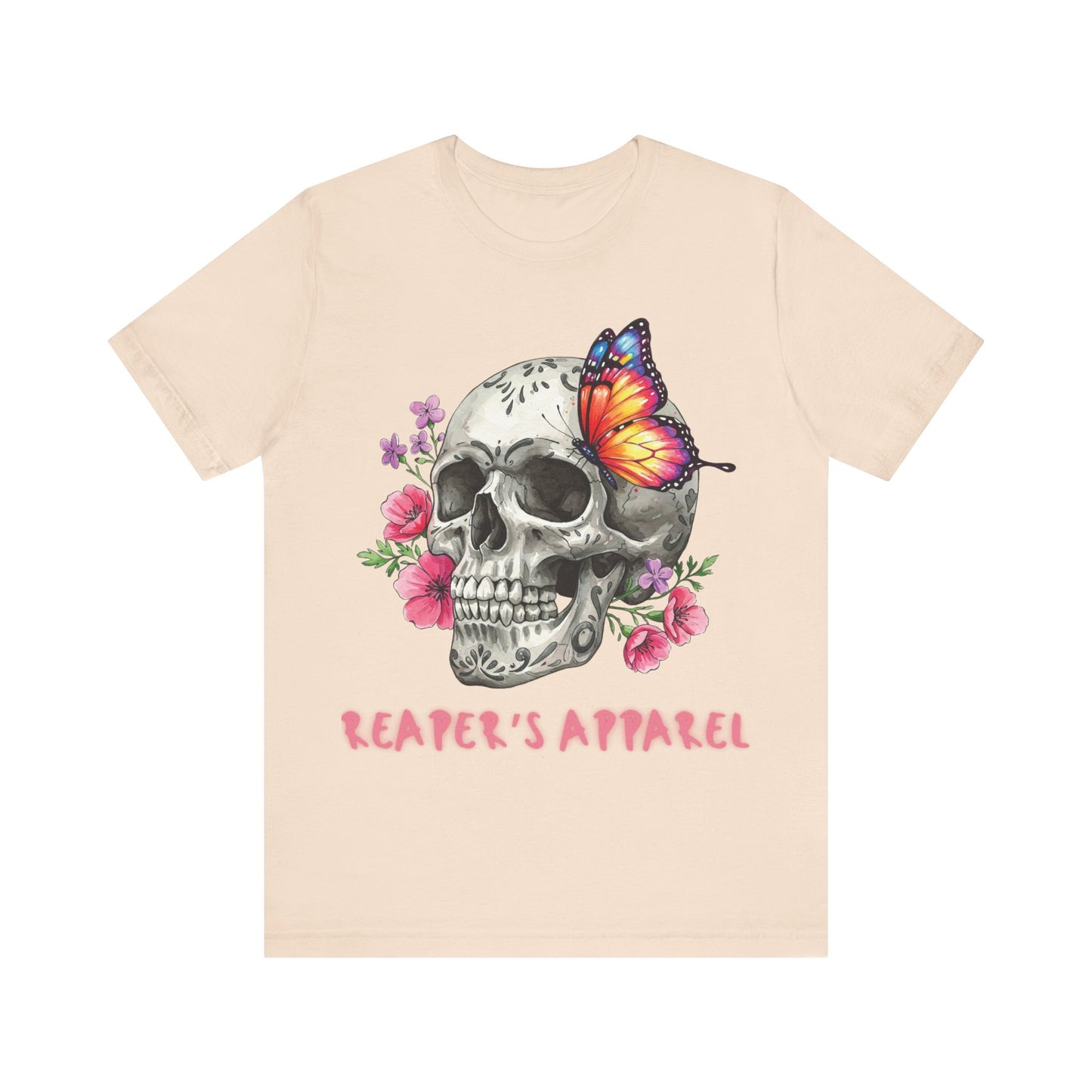 Skull & Butterfly Graphic Tee - Reaper's Apparel