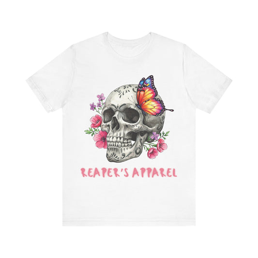 Skull & Butterfly Graphic Tee - Reaper's Apparel