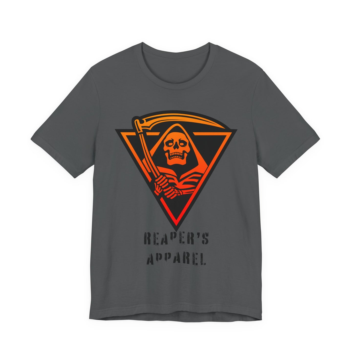 Unisex Graphic Tee with Reaper Design