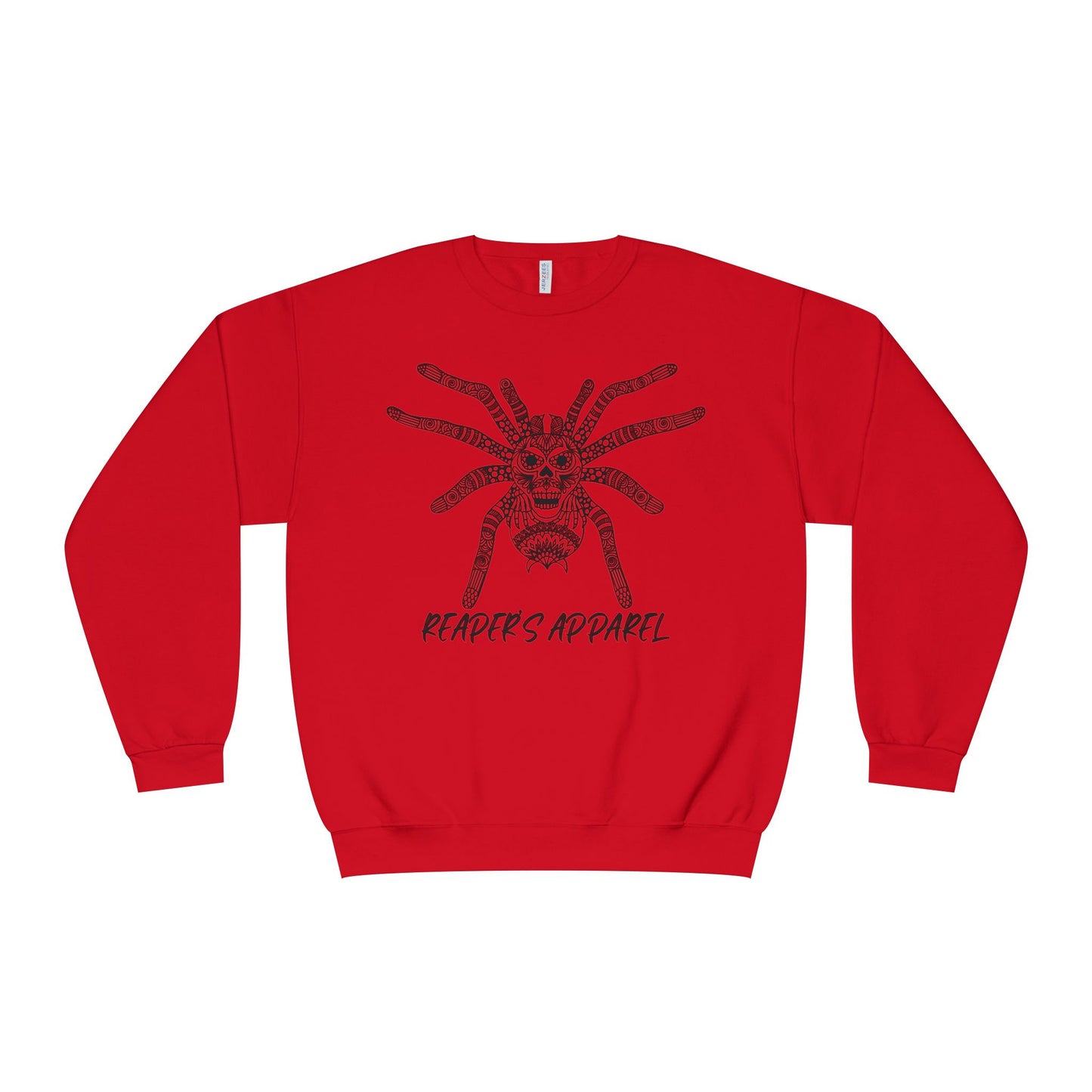 Spider Creepy Sweatshirt, Unisex Cozy Crewneck