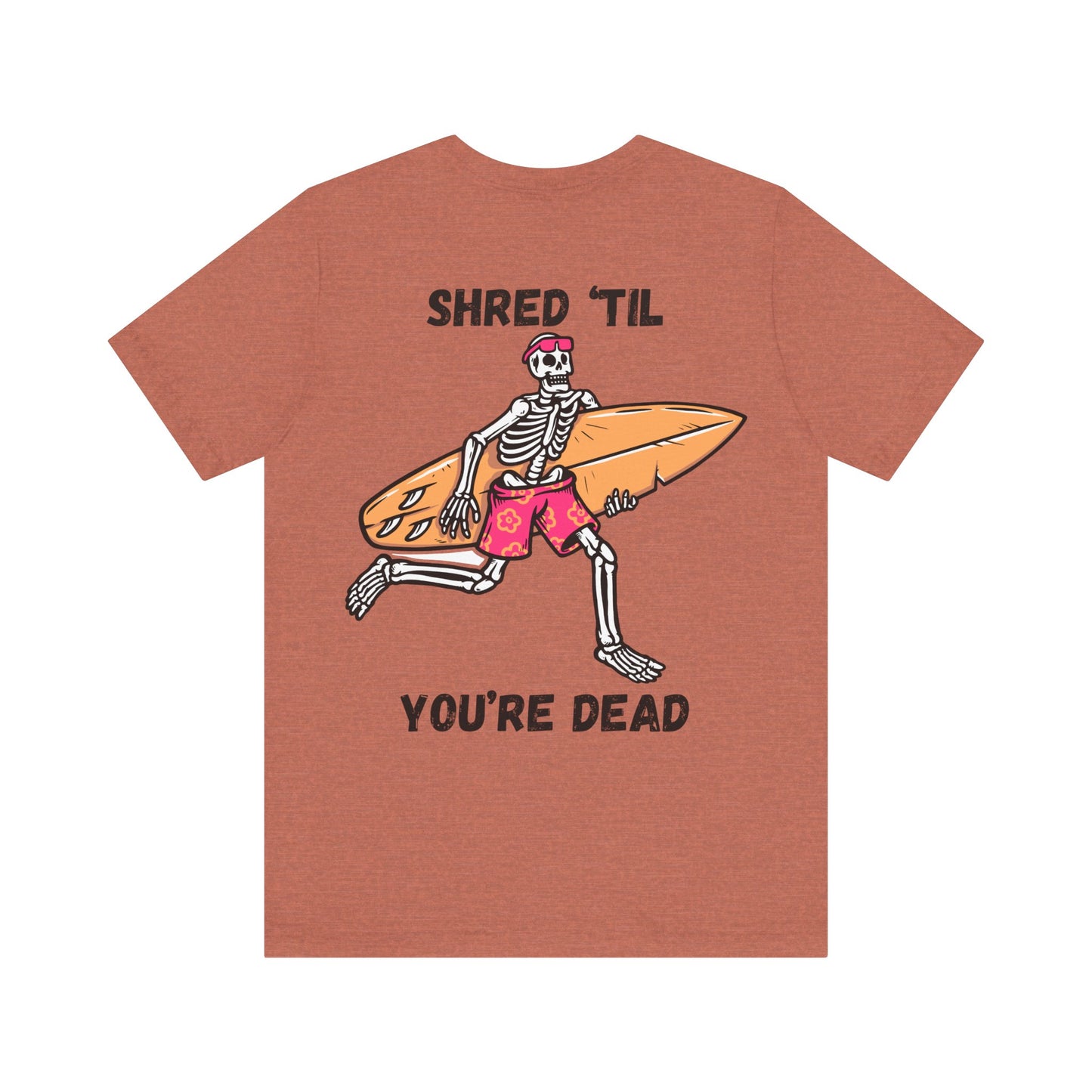 Surfing Skeleton Tee | Fun Unisex