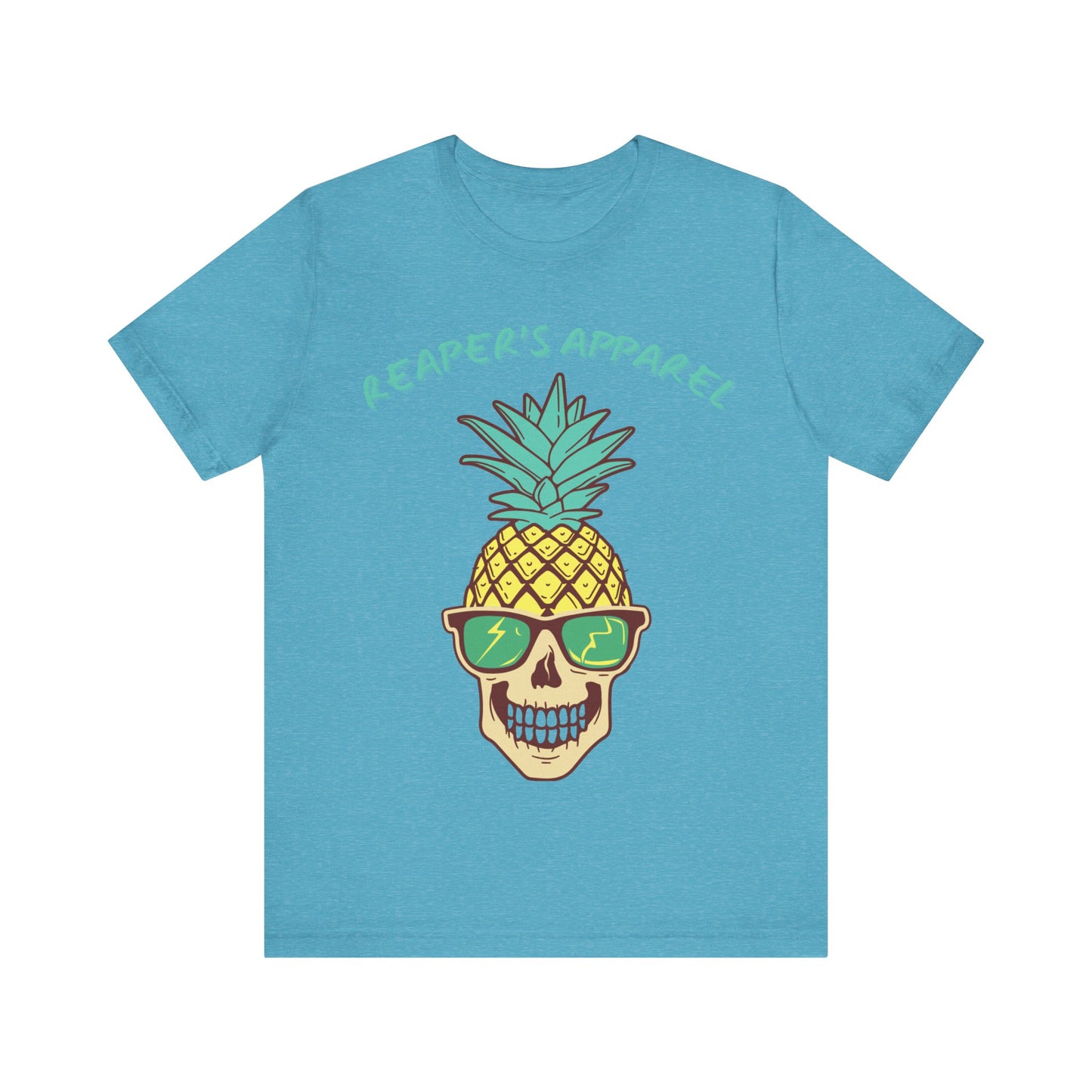Pineapple Skull Tee - Fun Summer Shirt