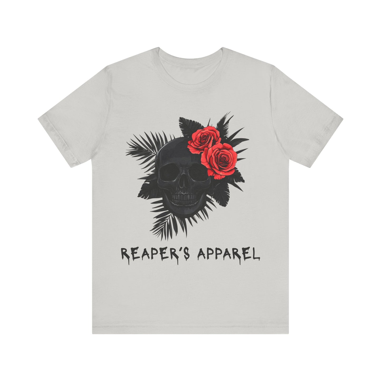 Skull and Roses Tee - Edgy Unisex