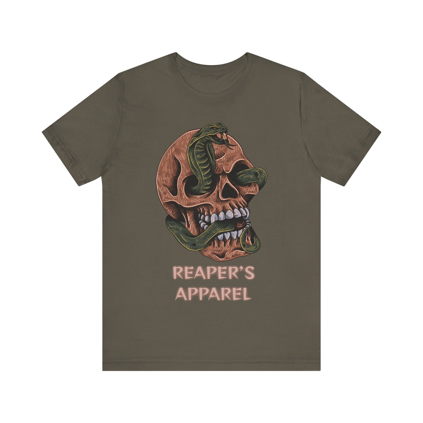 Snake-Skull Graphic Tee | Reaper's Apparel
