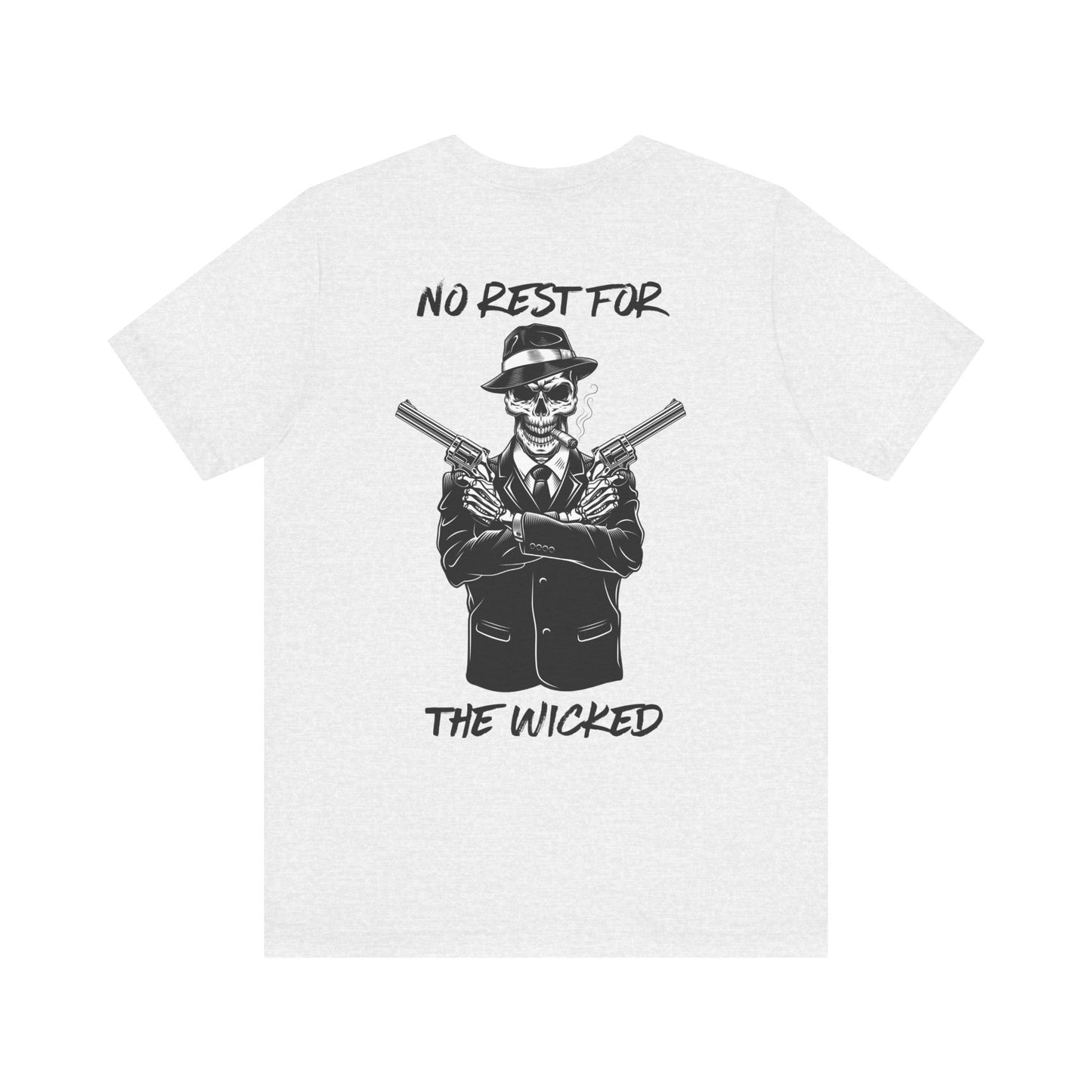Reaper-Themed Unisex Tee: No Rest for the Wicked