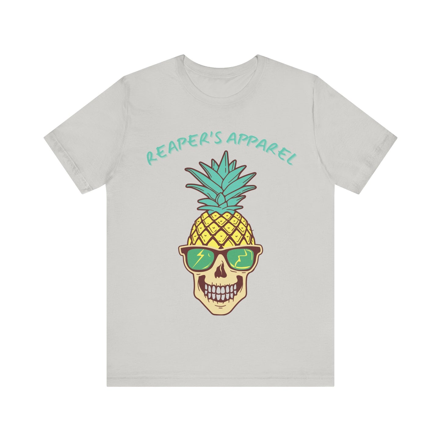 Pineapple Skull Tee - Fun Summer Shirt