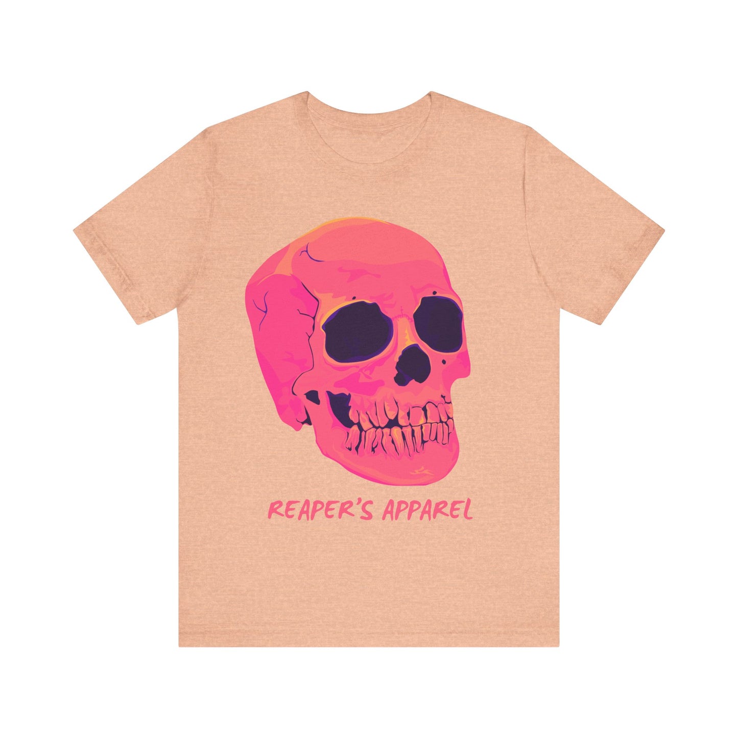 Vibrant Skull Graphic Tee - Unisex