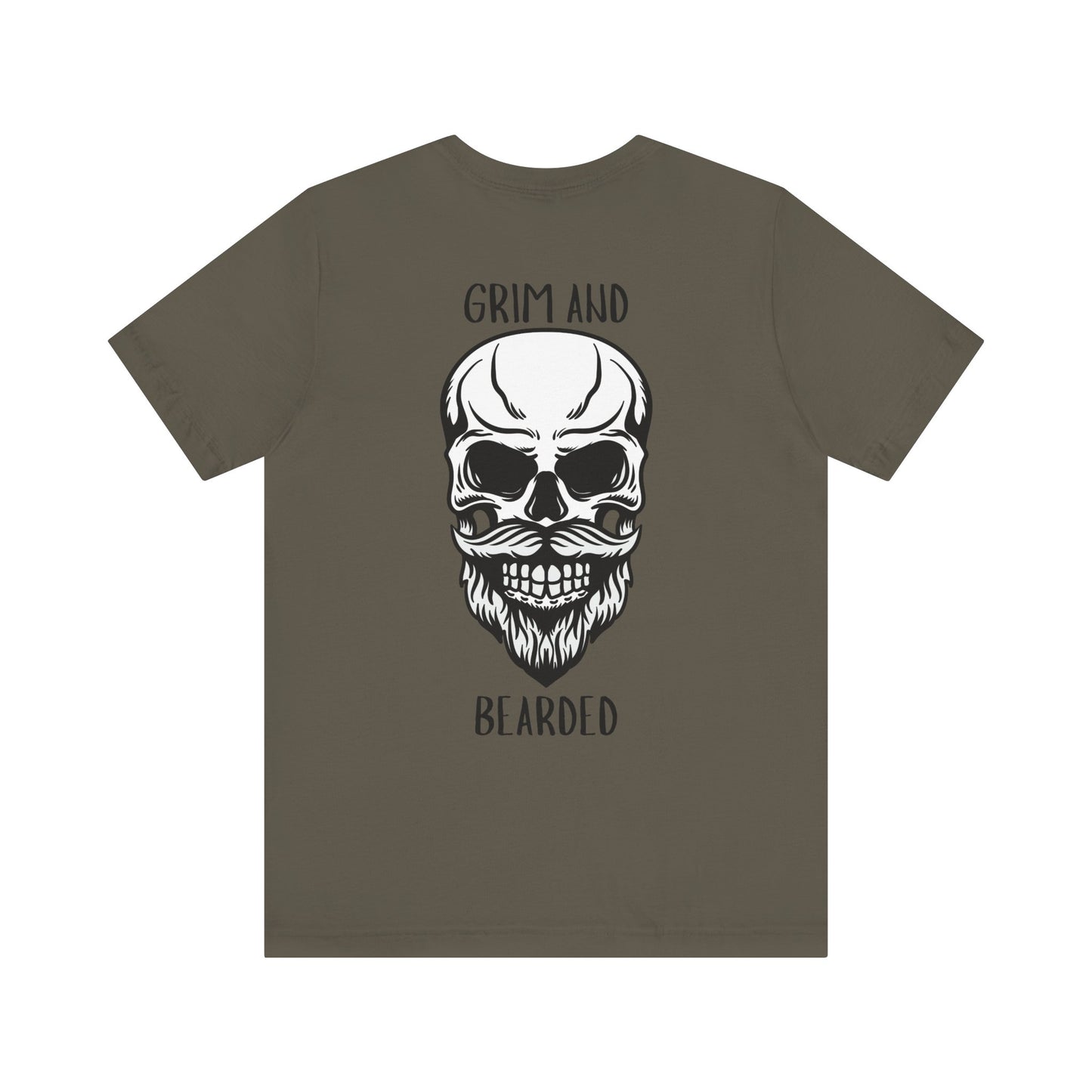Grim and Bearded Skull Tee