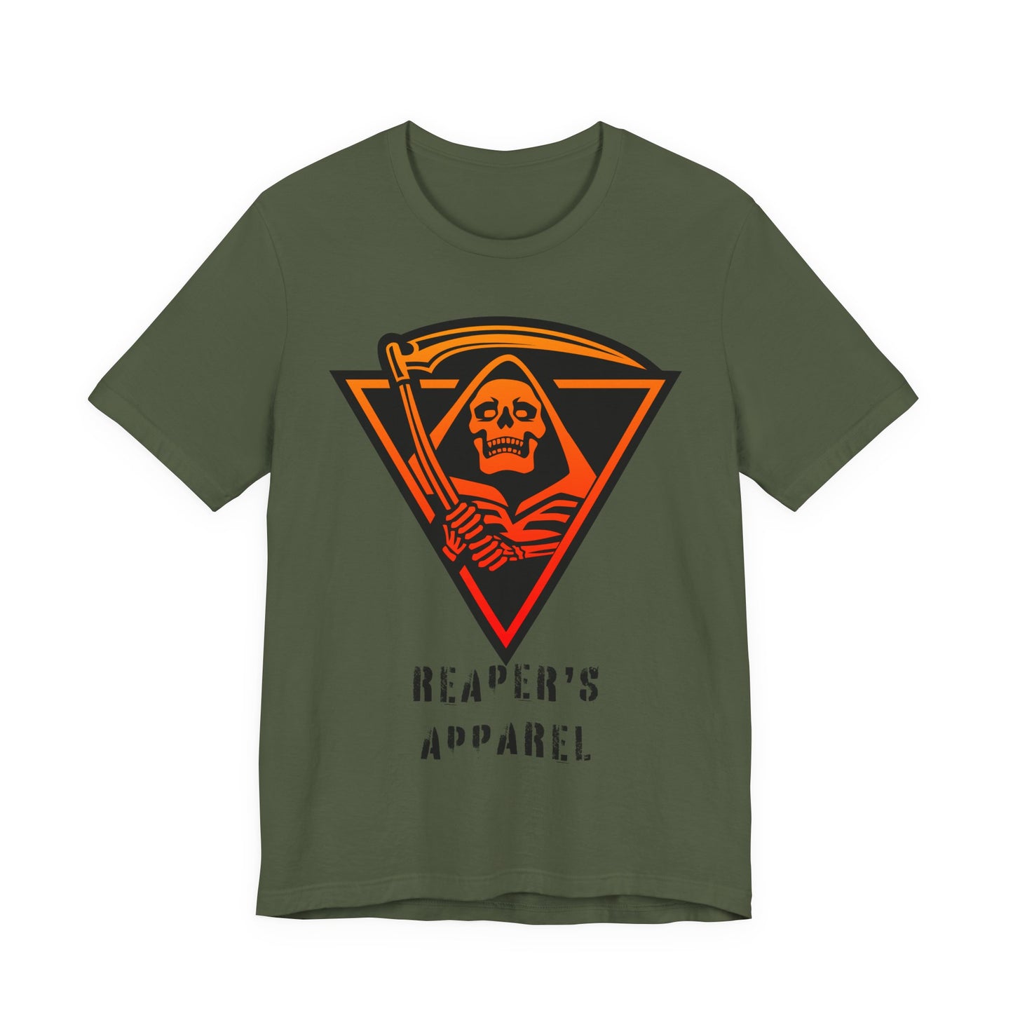 Unisex Graphic Tee with Reaper Design