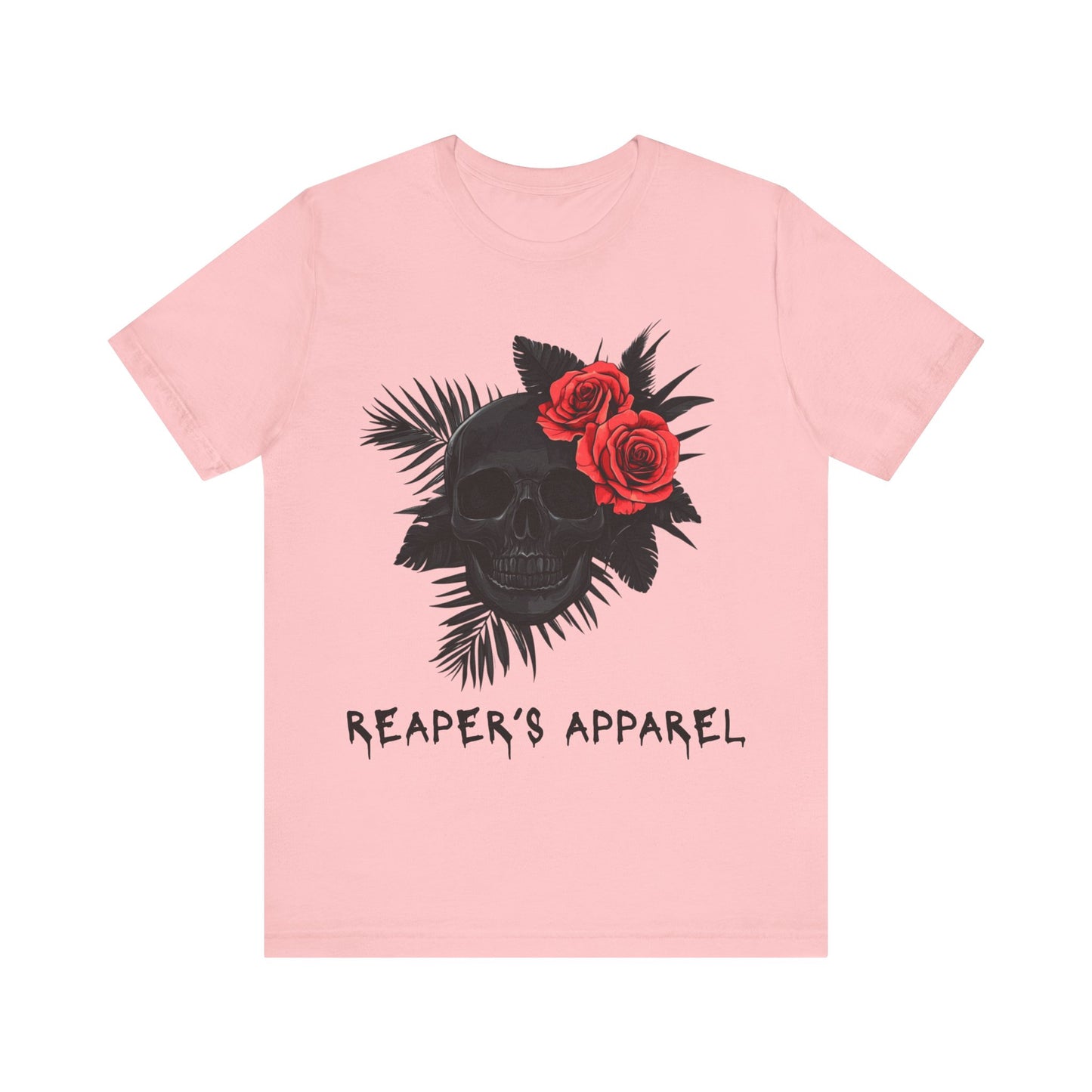 Skull and Roses Tee - Edgy Unisex