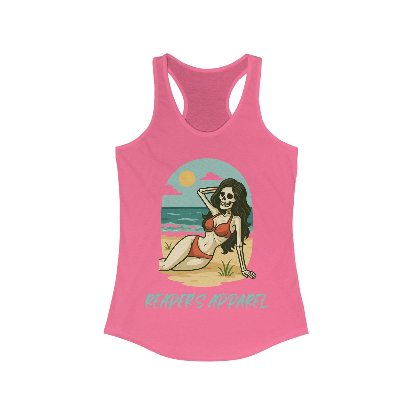 Beach Vibes Racerback Tank, Beachwear