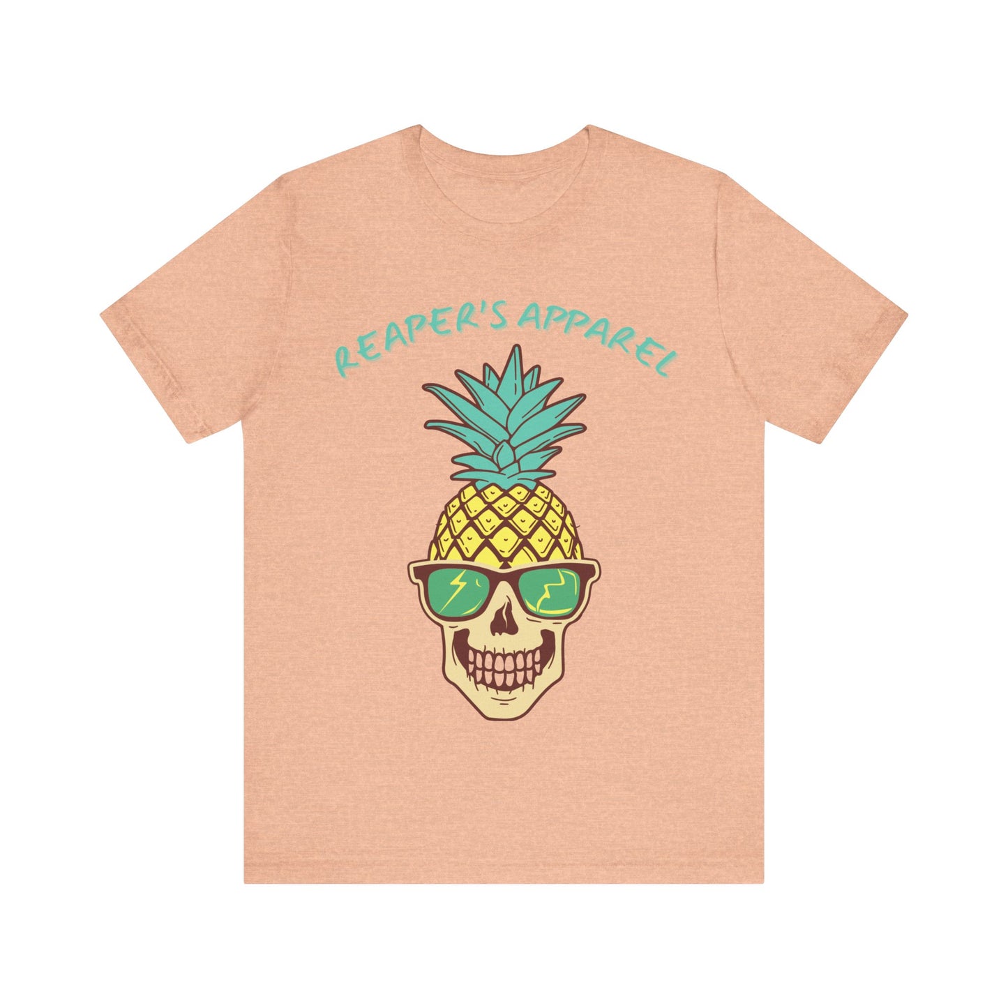 Pineapple Skull Tee - Fun Summer Shirt