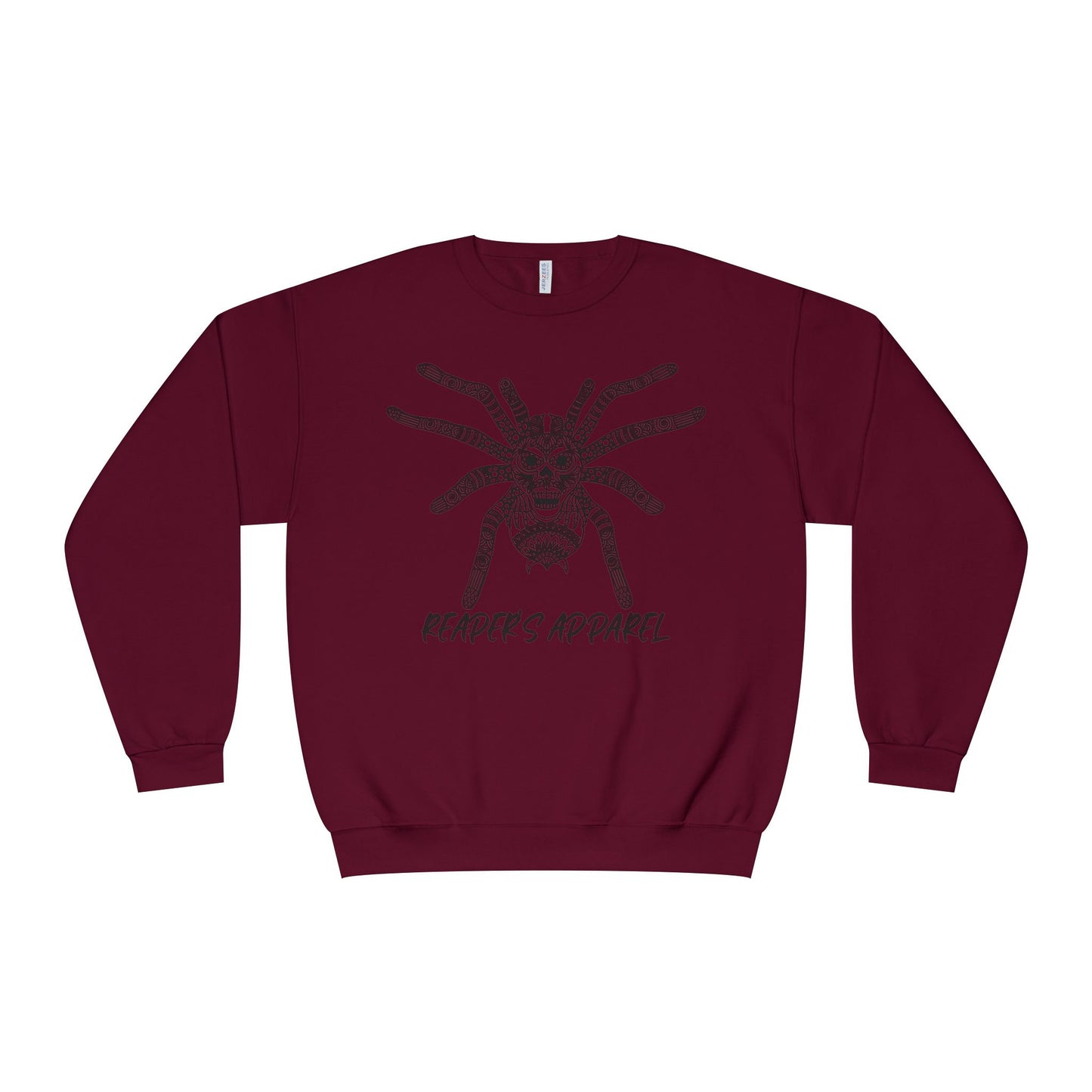 Spider Creepy Sweatshirt, Unisex Cozy Crewneck