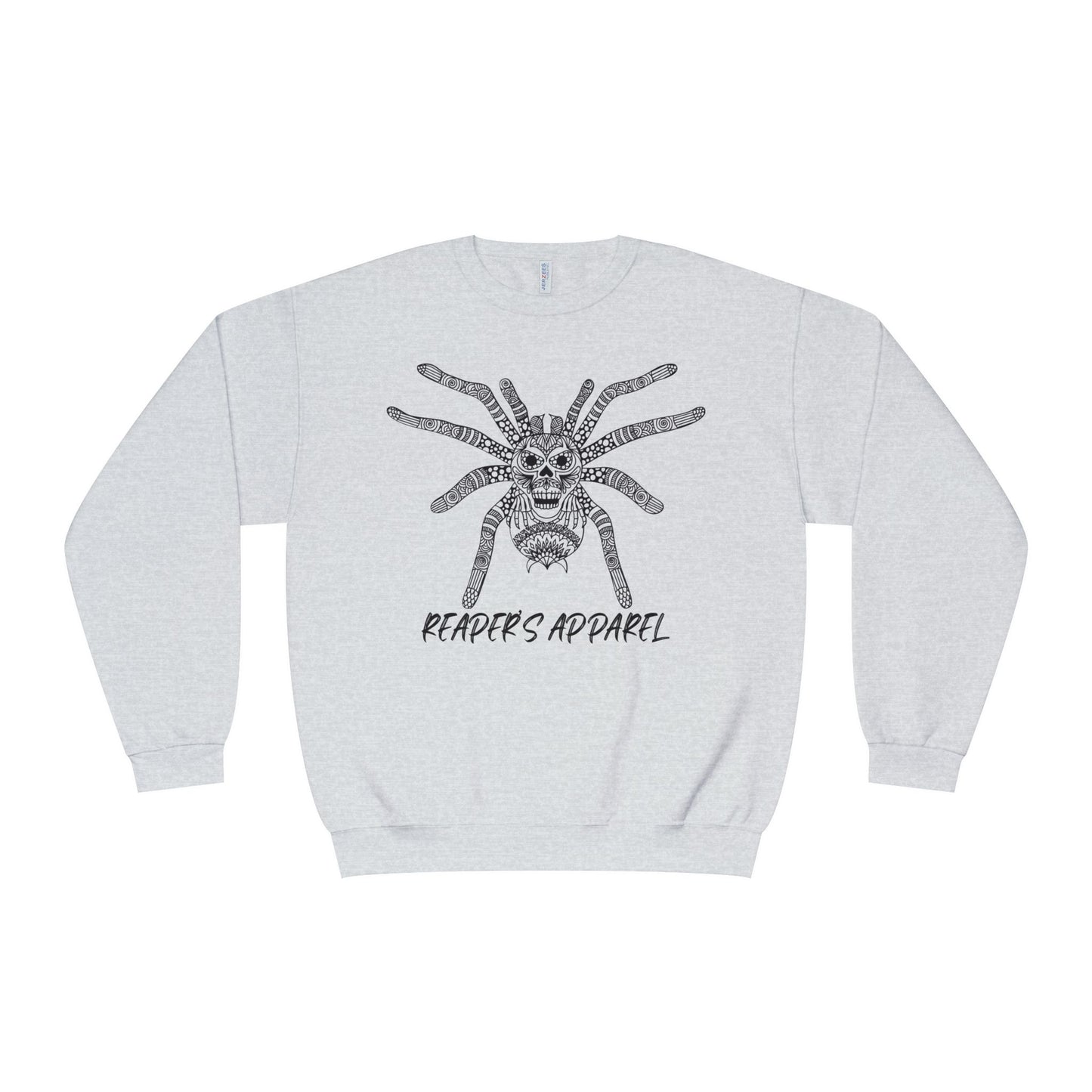 Spider Creepy Sweatshirt, Unisex Cozy Crewneck