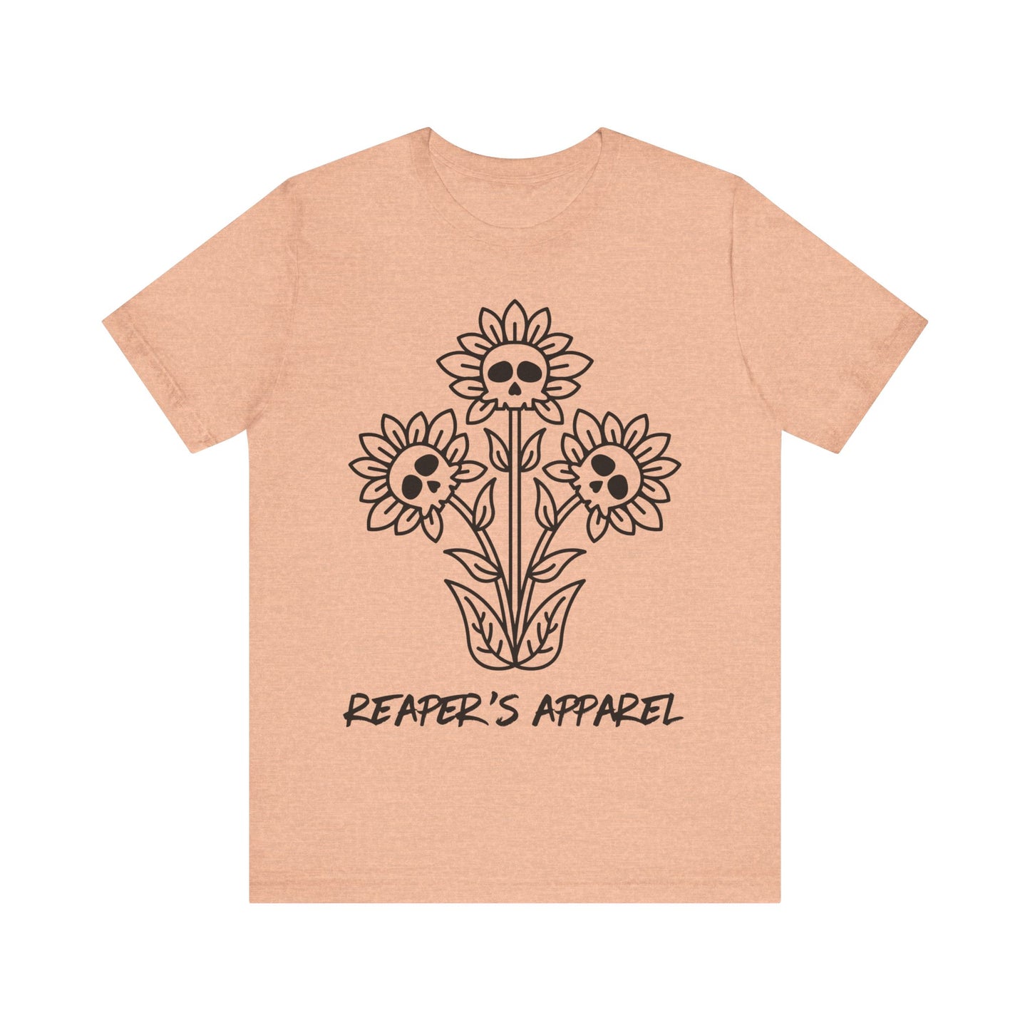 Reaper's Apparel Floral Skull Tee