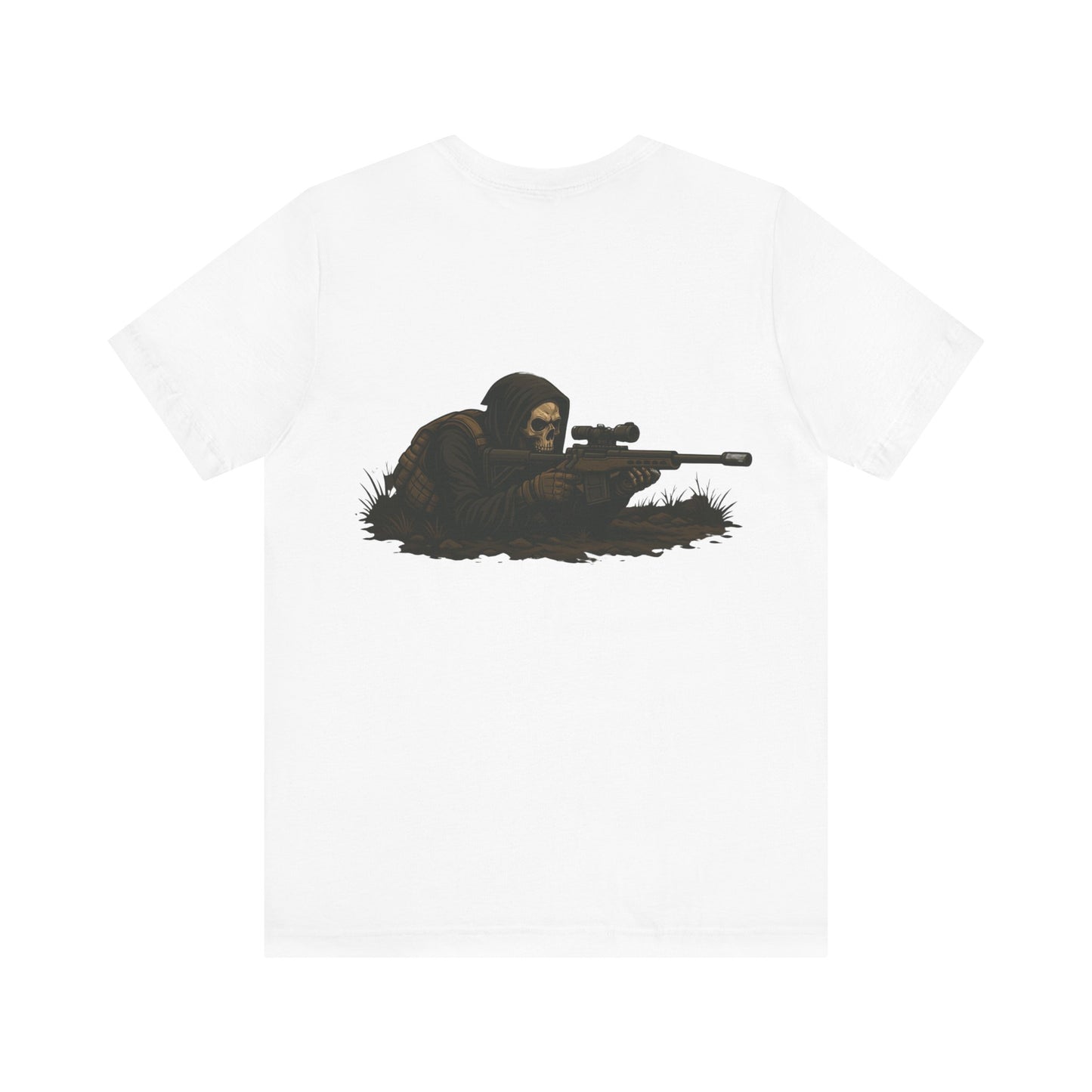 Tactical Sniper Reaper Design, Graphic Tee, Unisex