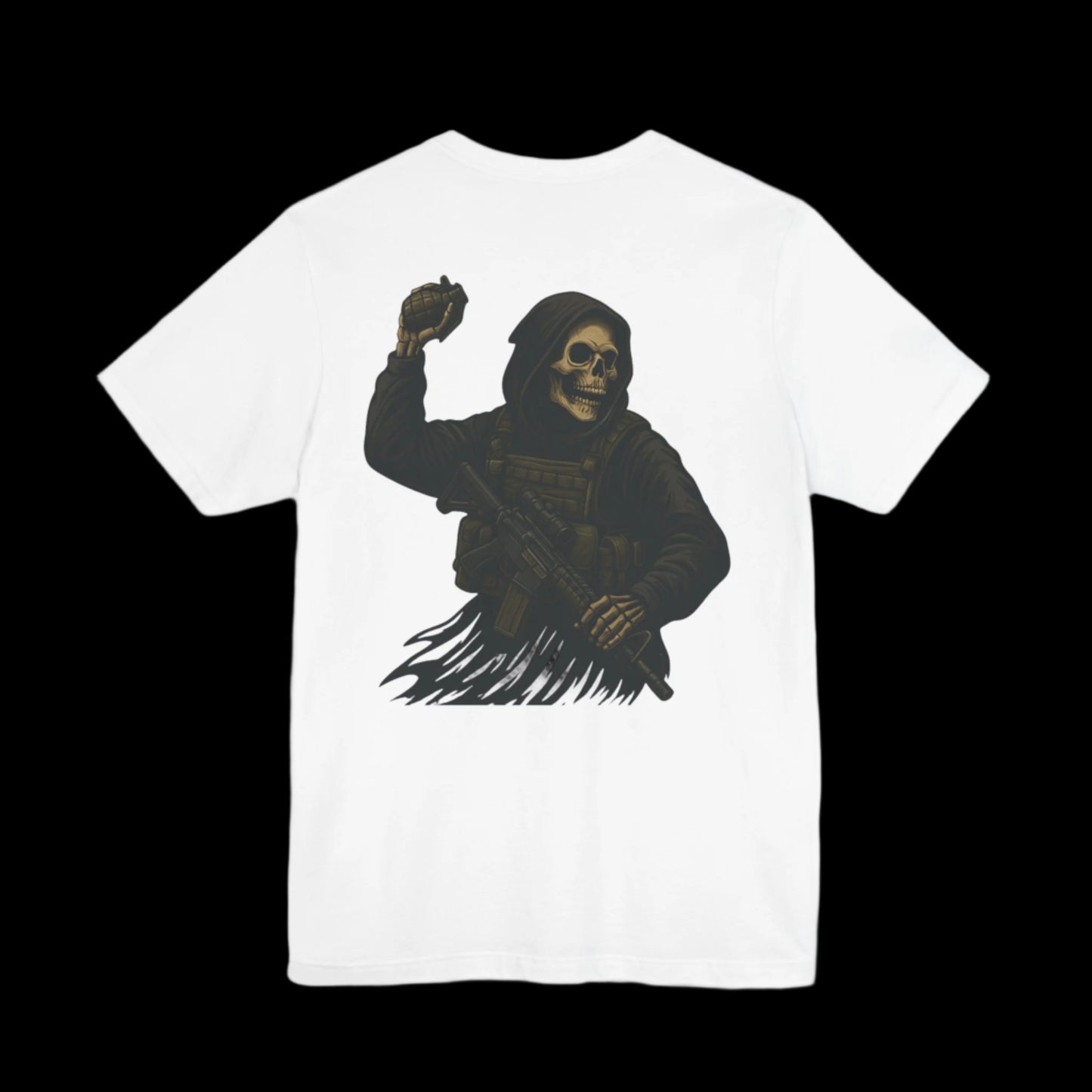 Grenade Thrown Reaper Graphic Tee - Unisex