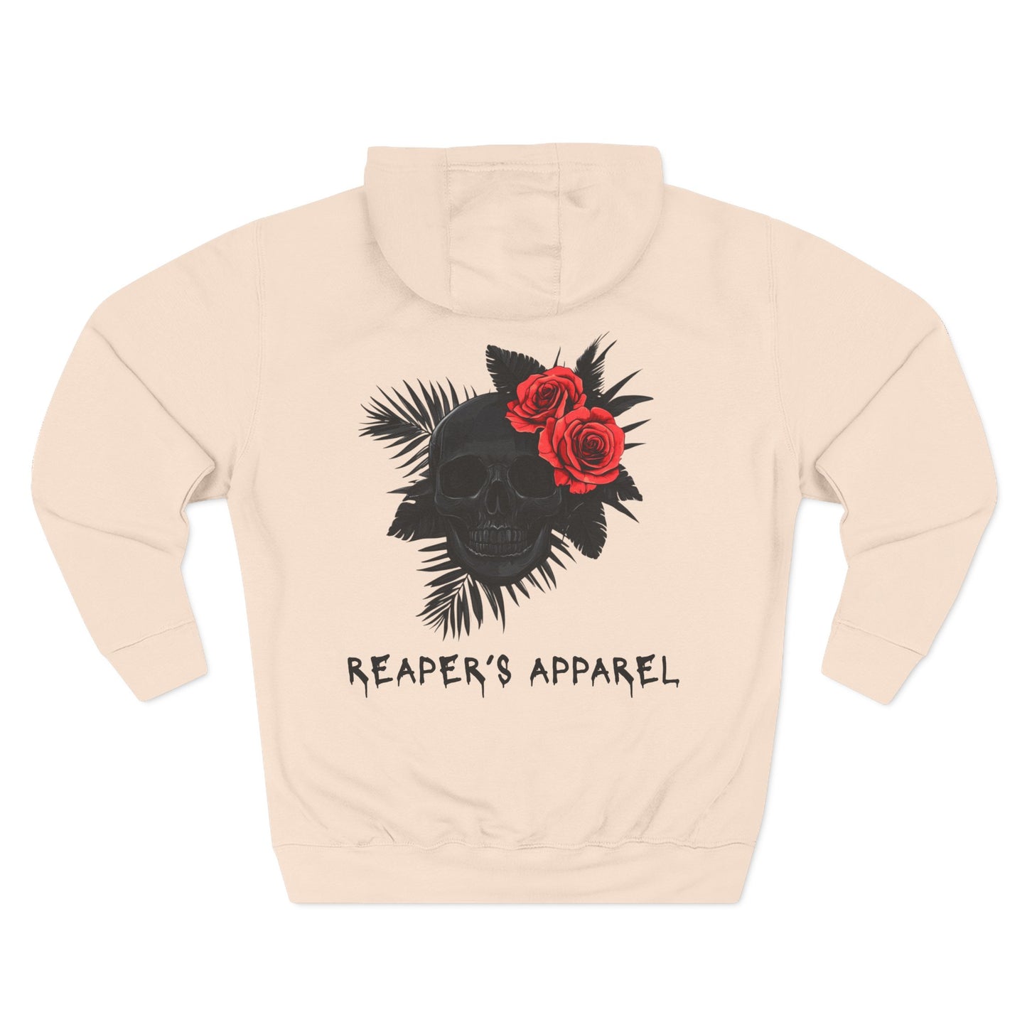 Reaper's Floral Skull Hoodie