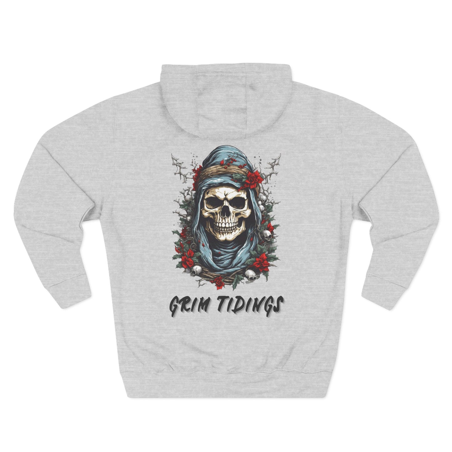 Grim Tidings Three-Panel Fleece Hoodie