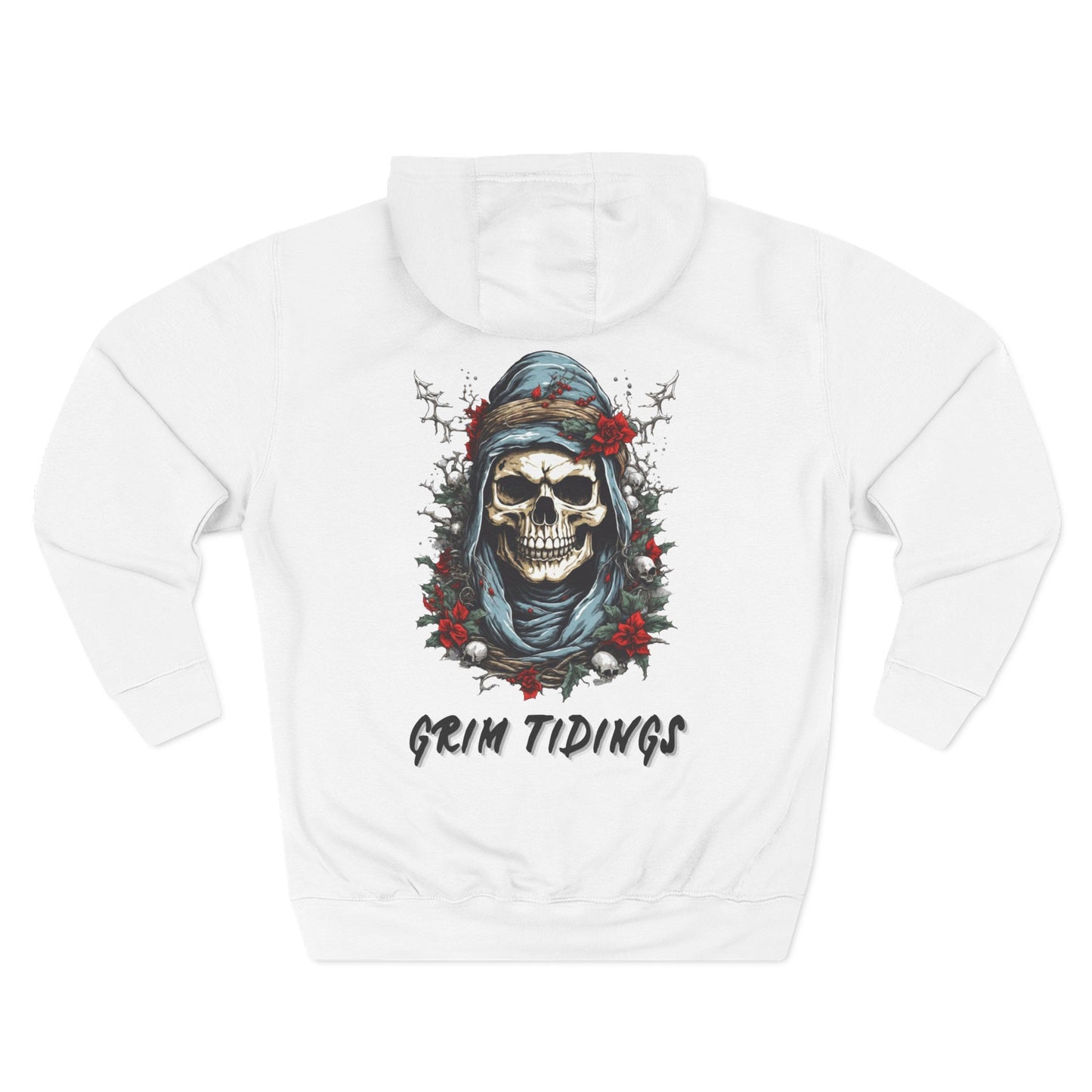 Grim Tidings Three-Panel Fleece Hoodie
