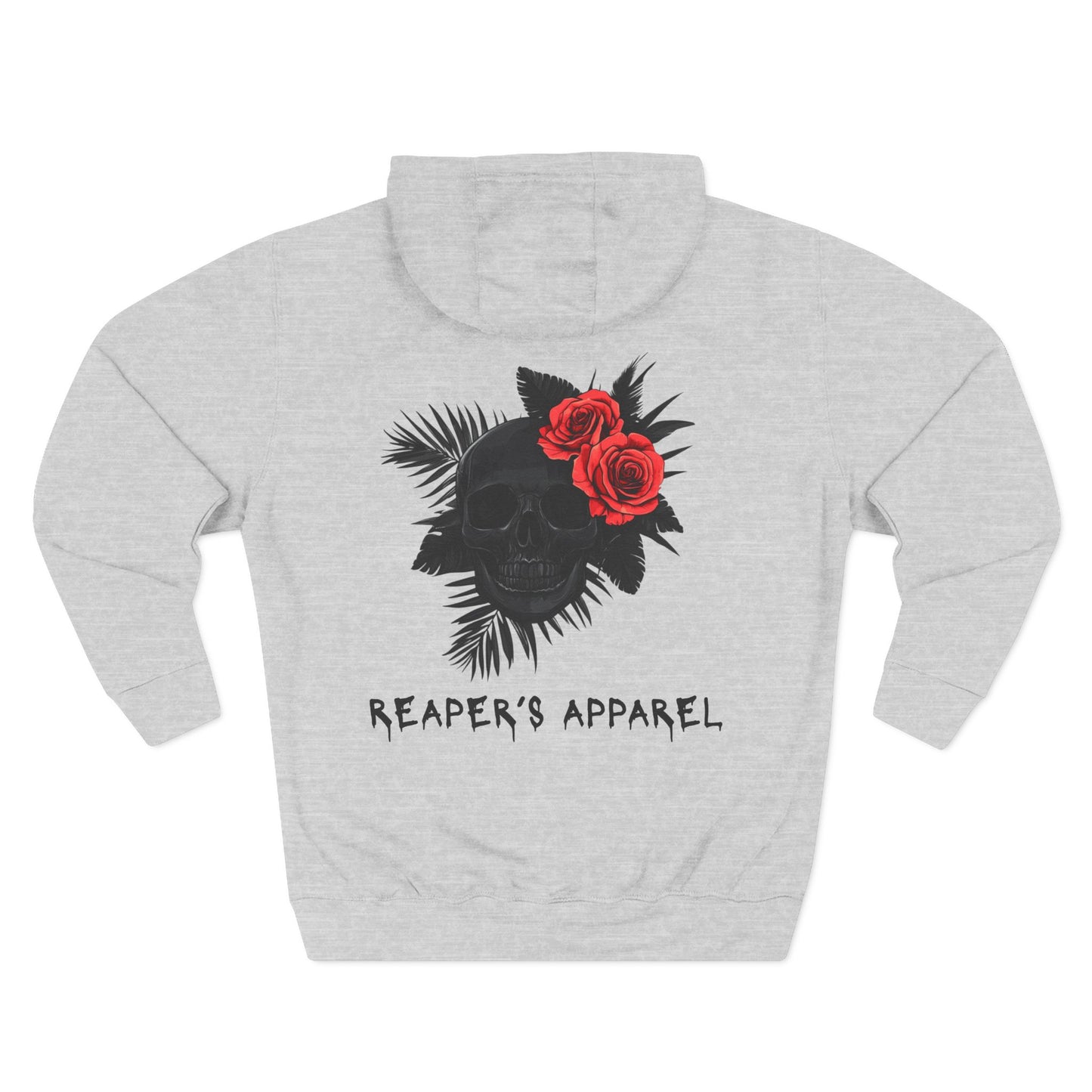 Reaper's Floral Skull Hoodie