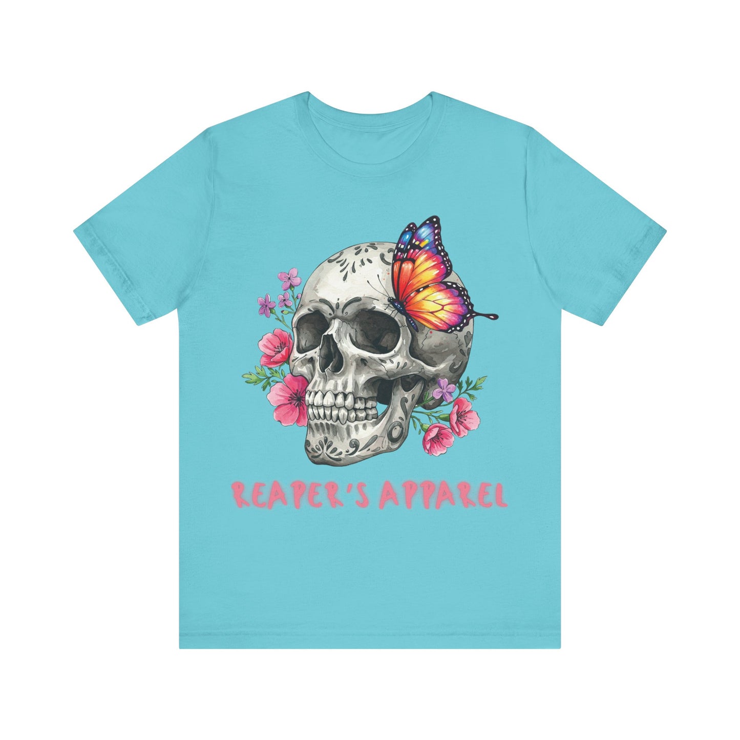 Skull & Butterfly Graphic Tee - Reaper's Apparel