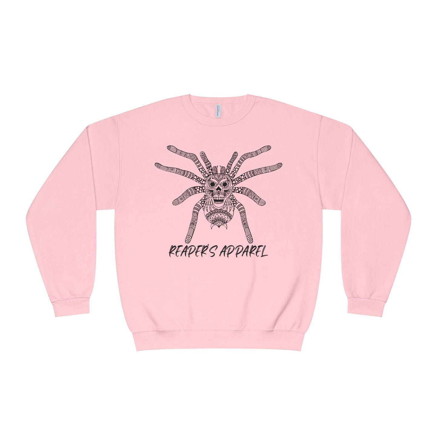 Spider Creepy Sweatshirt, Unisex Cozy Crewneck