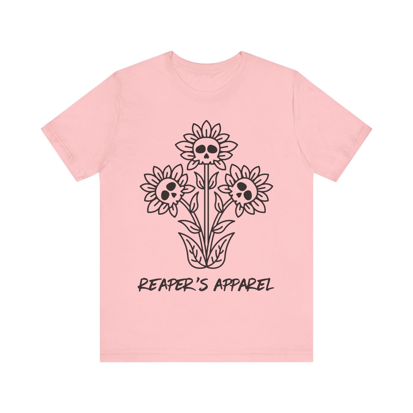 Reaper's Apparel Floral Skull Tee