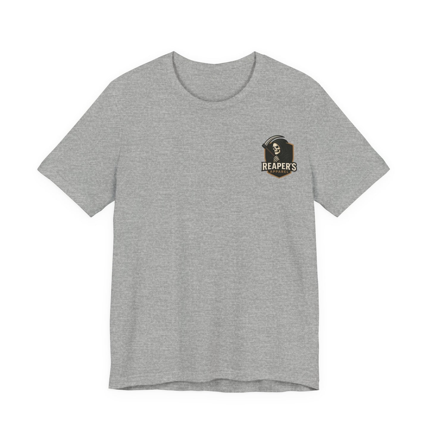 Edgy Racer Tee with Skull Graphic