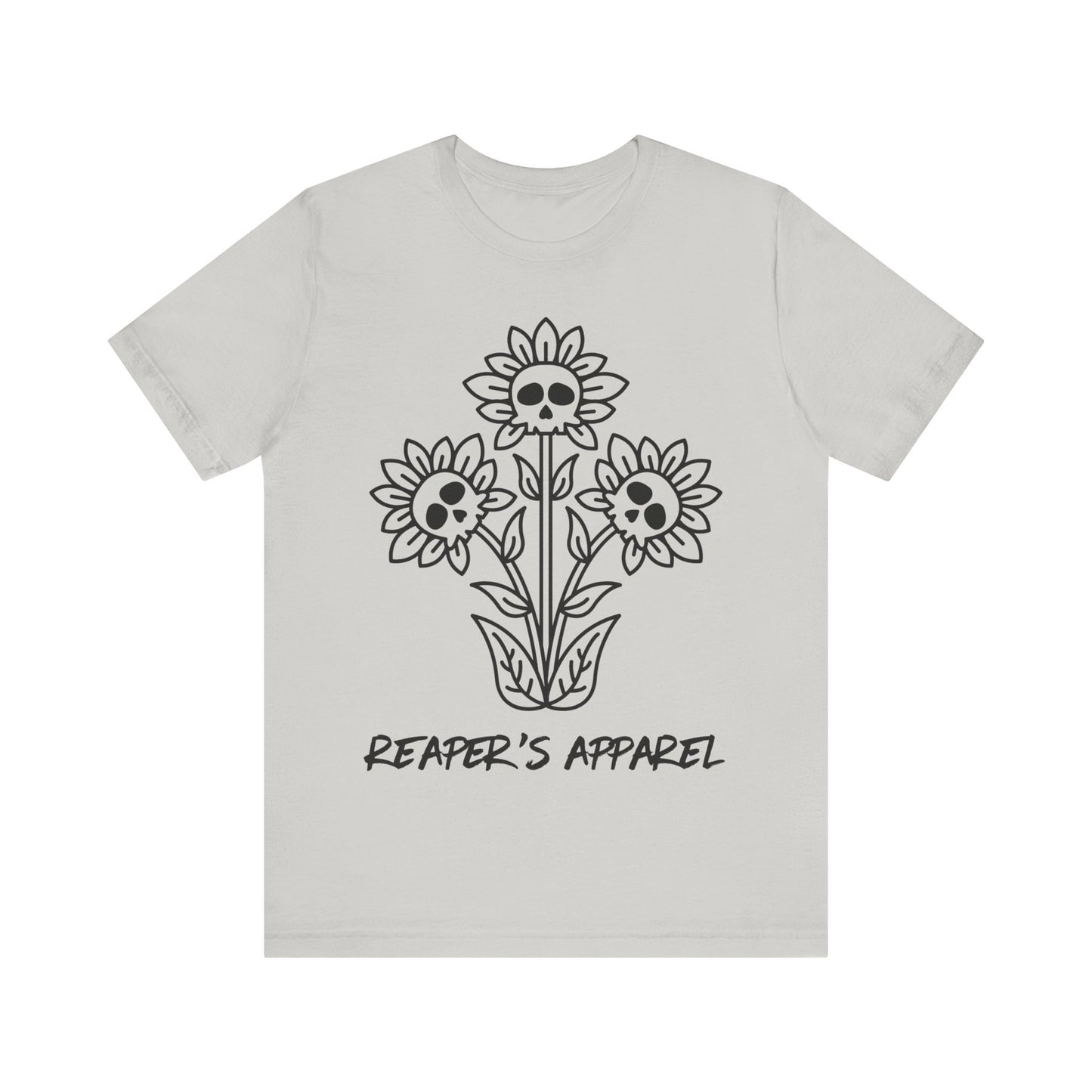 Reaper's Apparel Floral Skull Tee