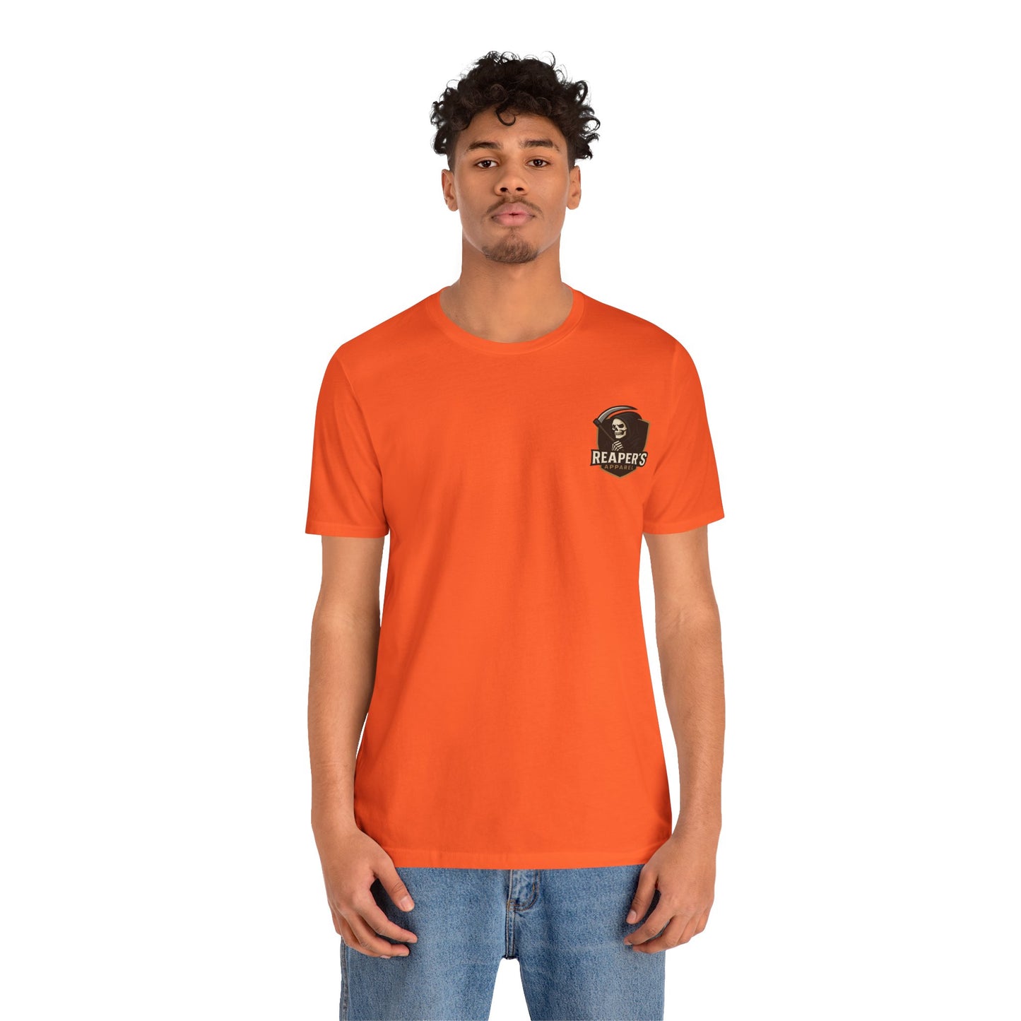 Edgy Racer Tee with Skull Graphic