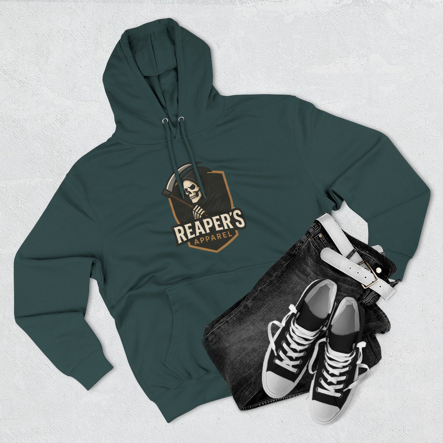 Stylish Reaper's Hoodie | Cozy Fleece Sweatshirt