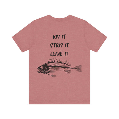 Fishing Life T-Shirt, Casual Tee