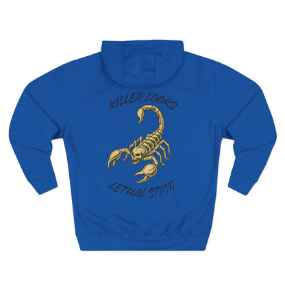 Stylish Scorpion Fleece Hoodie - Unisex