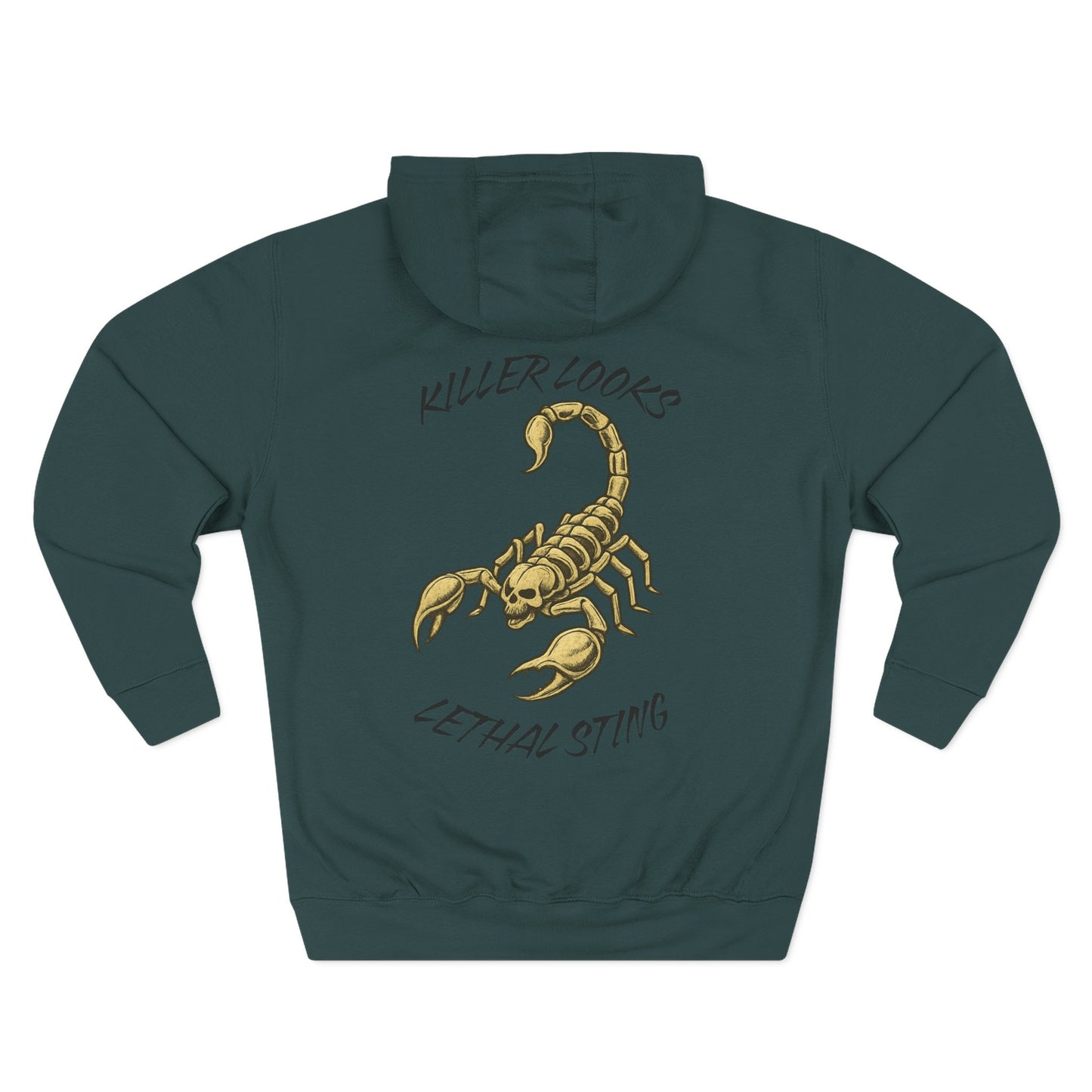 Stylish Scorpion Fleece Hoodie - Unisex