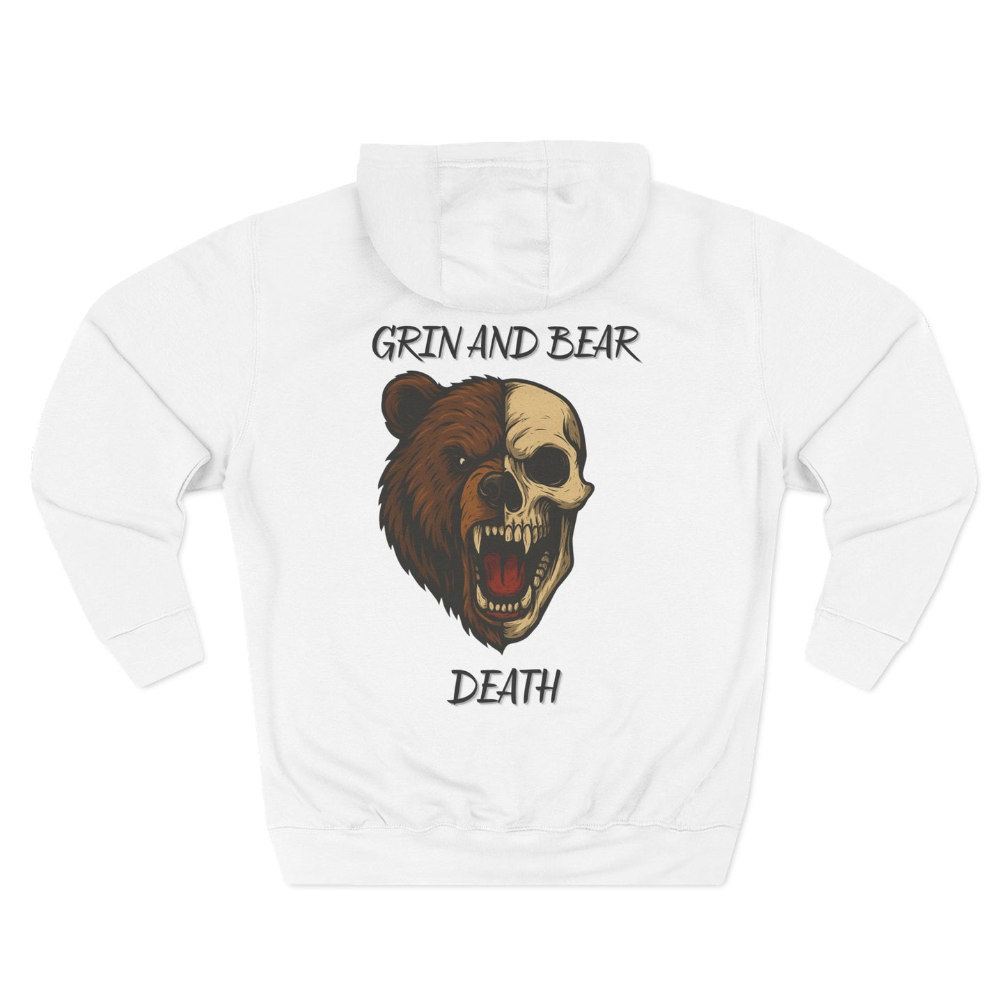 Grin and Bear Death Fleece Hoodie