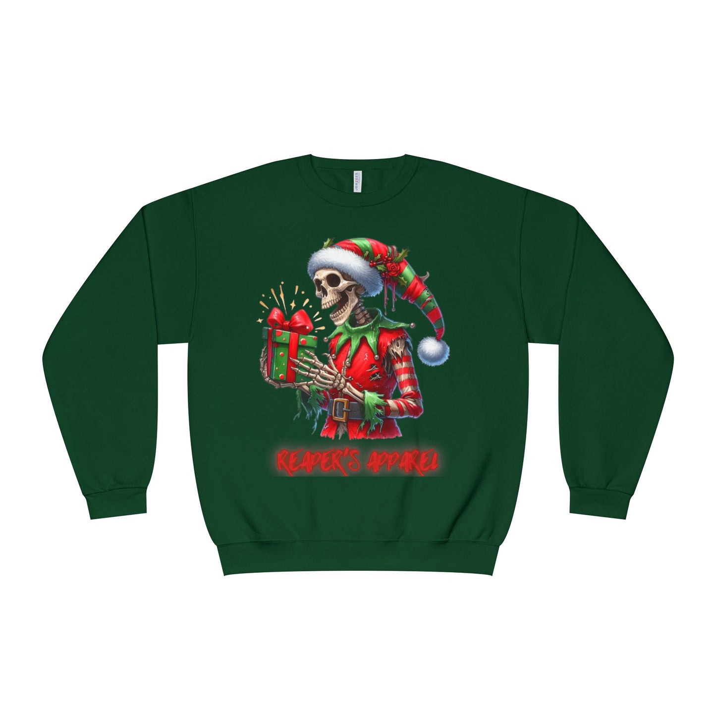 Christmas Skeleton Crewneck Sweatshirt